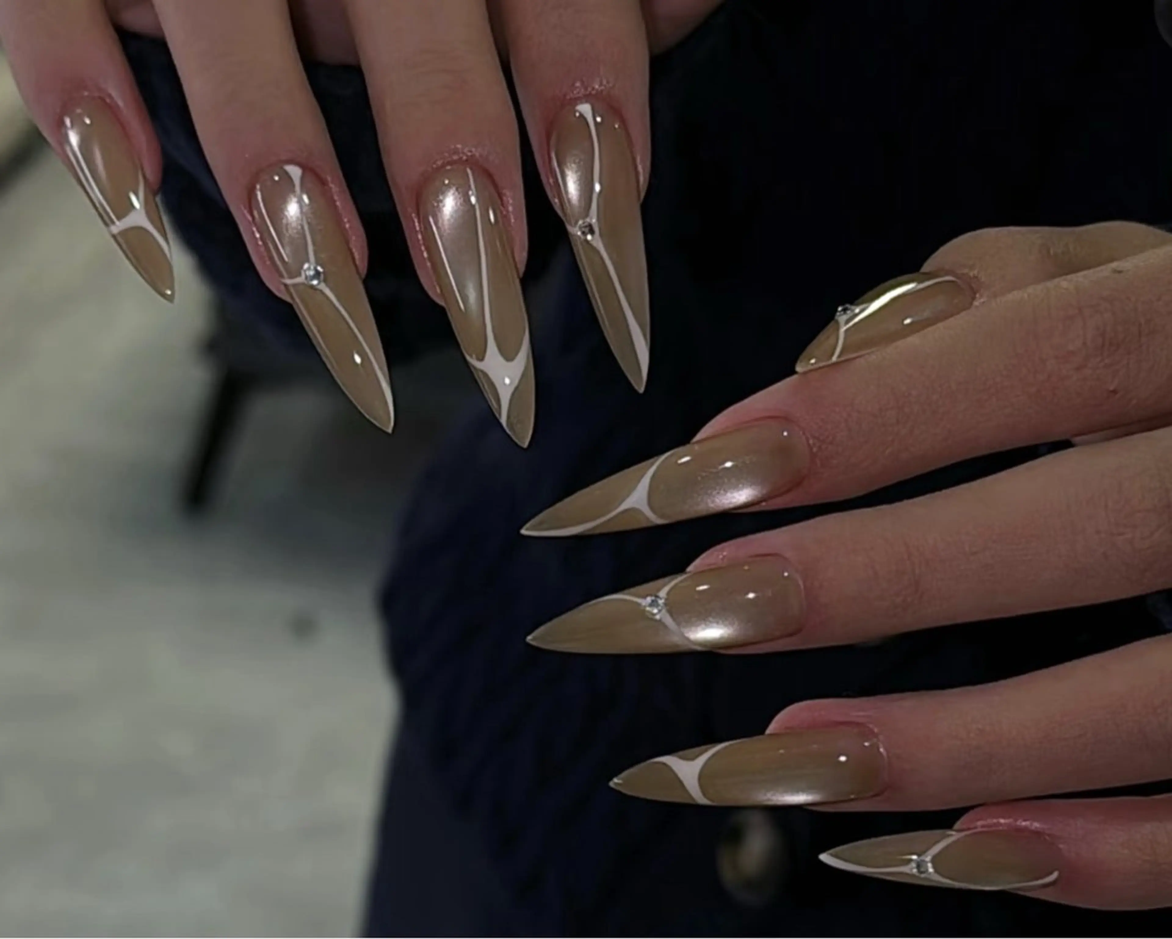 ネイル ハンドネイル ハンドケア 🍑 momo_nailのネイルデザイン