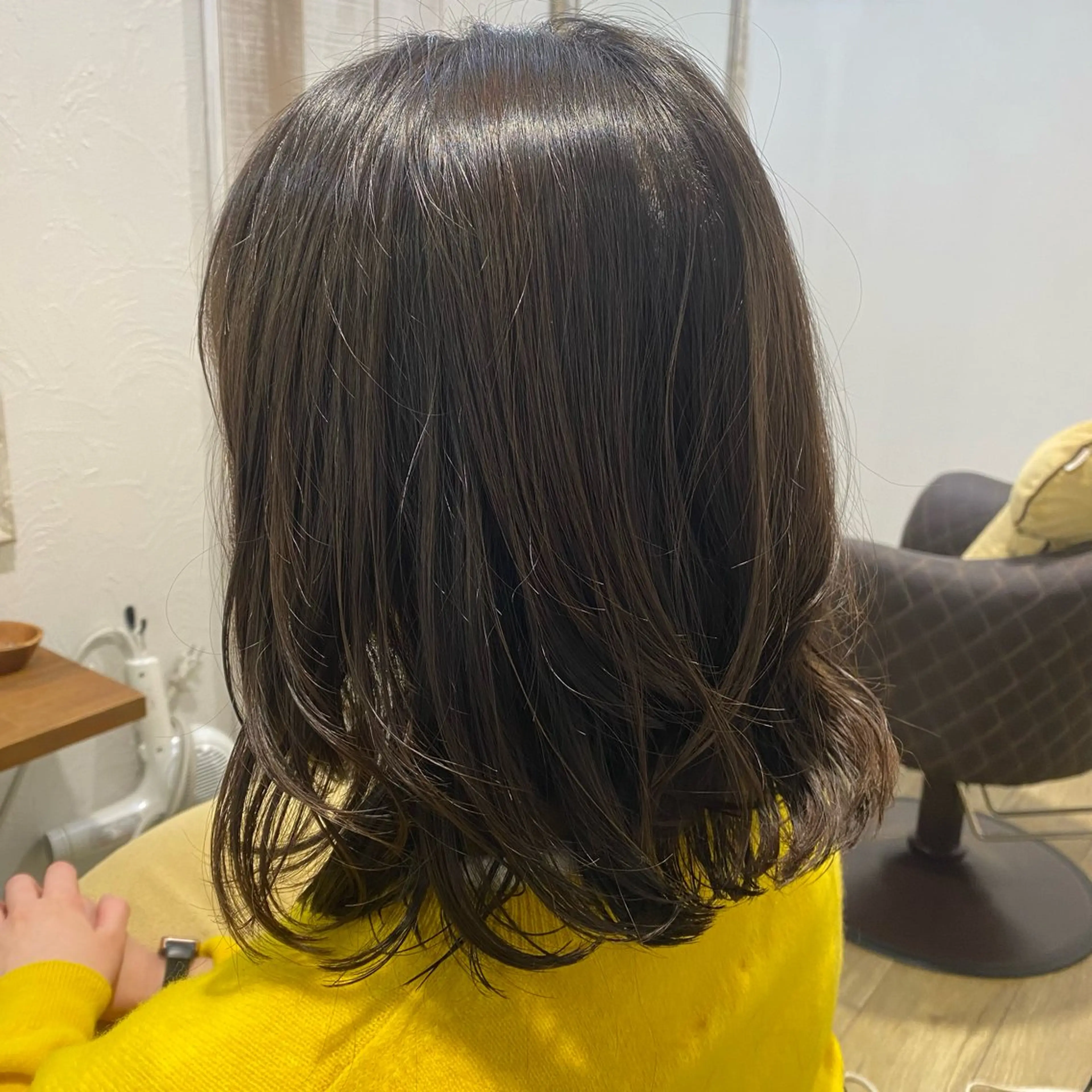 ミディアム パーマ ミディアムパーマ カット パーマ CIEN white所属・パーマモデル募集中 渥美翔人のヘアスタイル