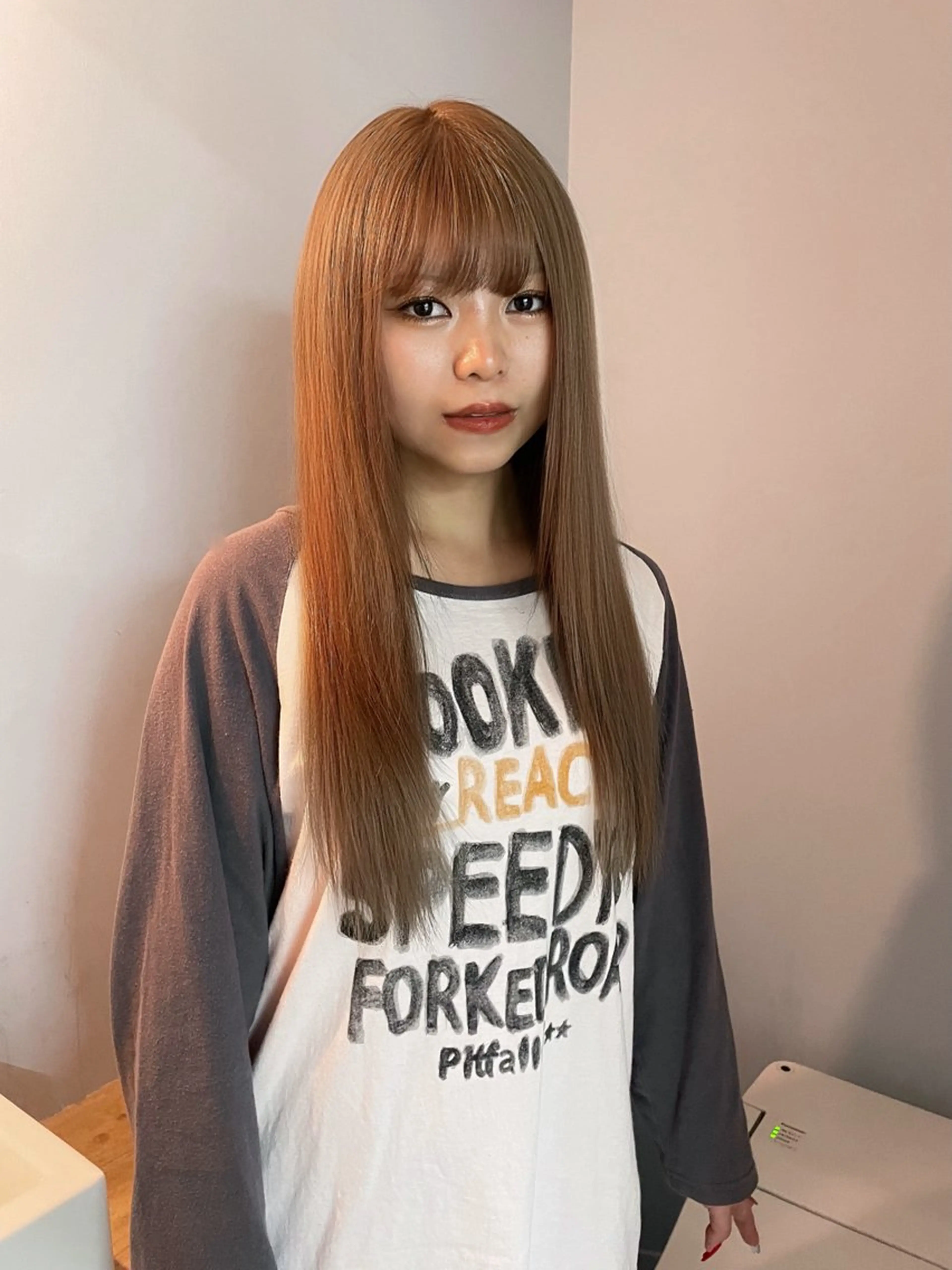 ロング ボブカットモデル/パ ーマ/harunaのヘアスタイル