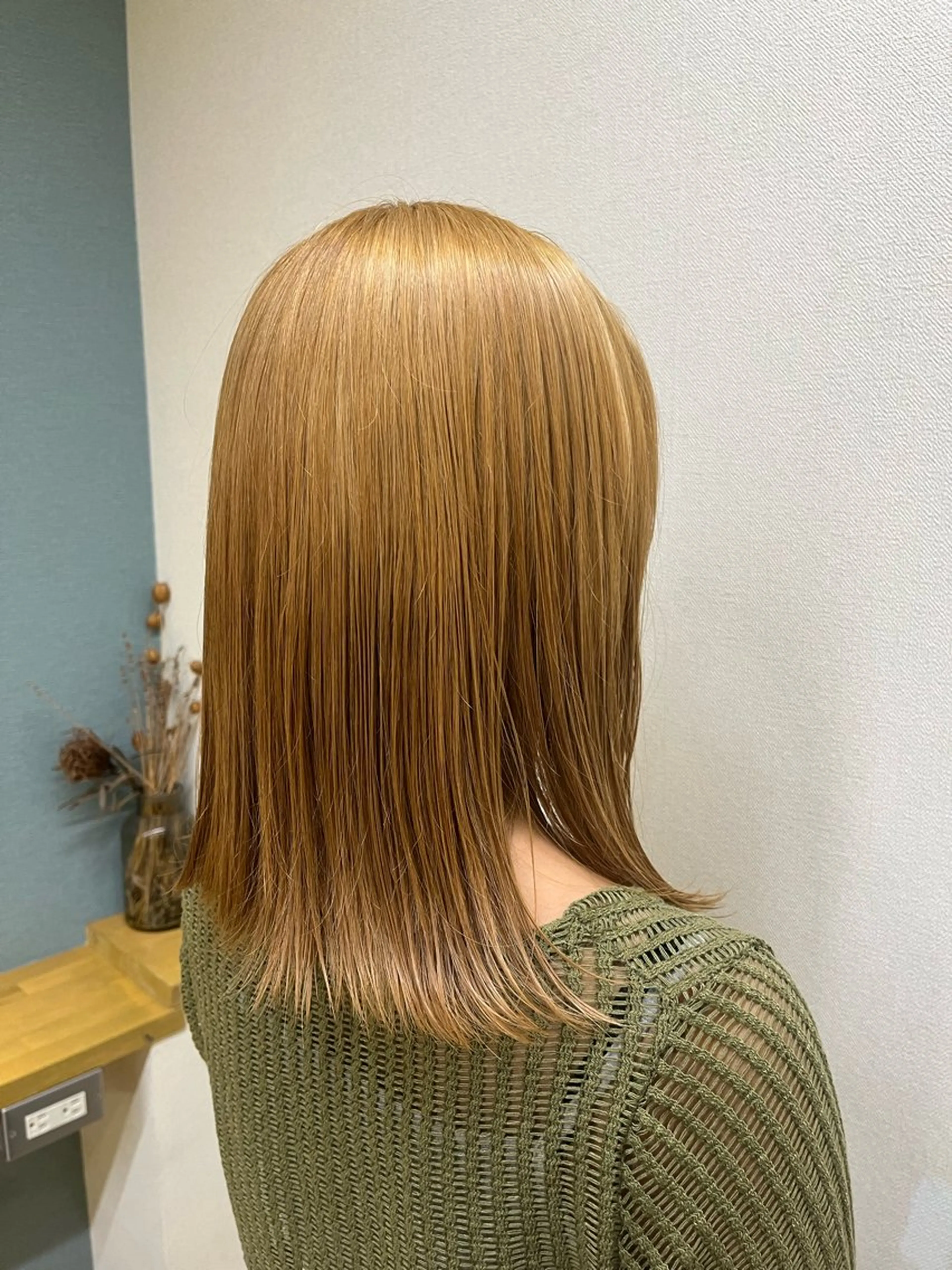 ミディアム カラー ブロンド Crellu by CRACE所属・🌼Crellu杉山 真心🌼のヘアスタイル