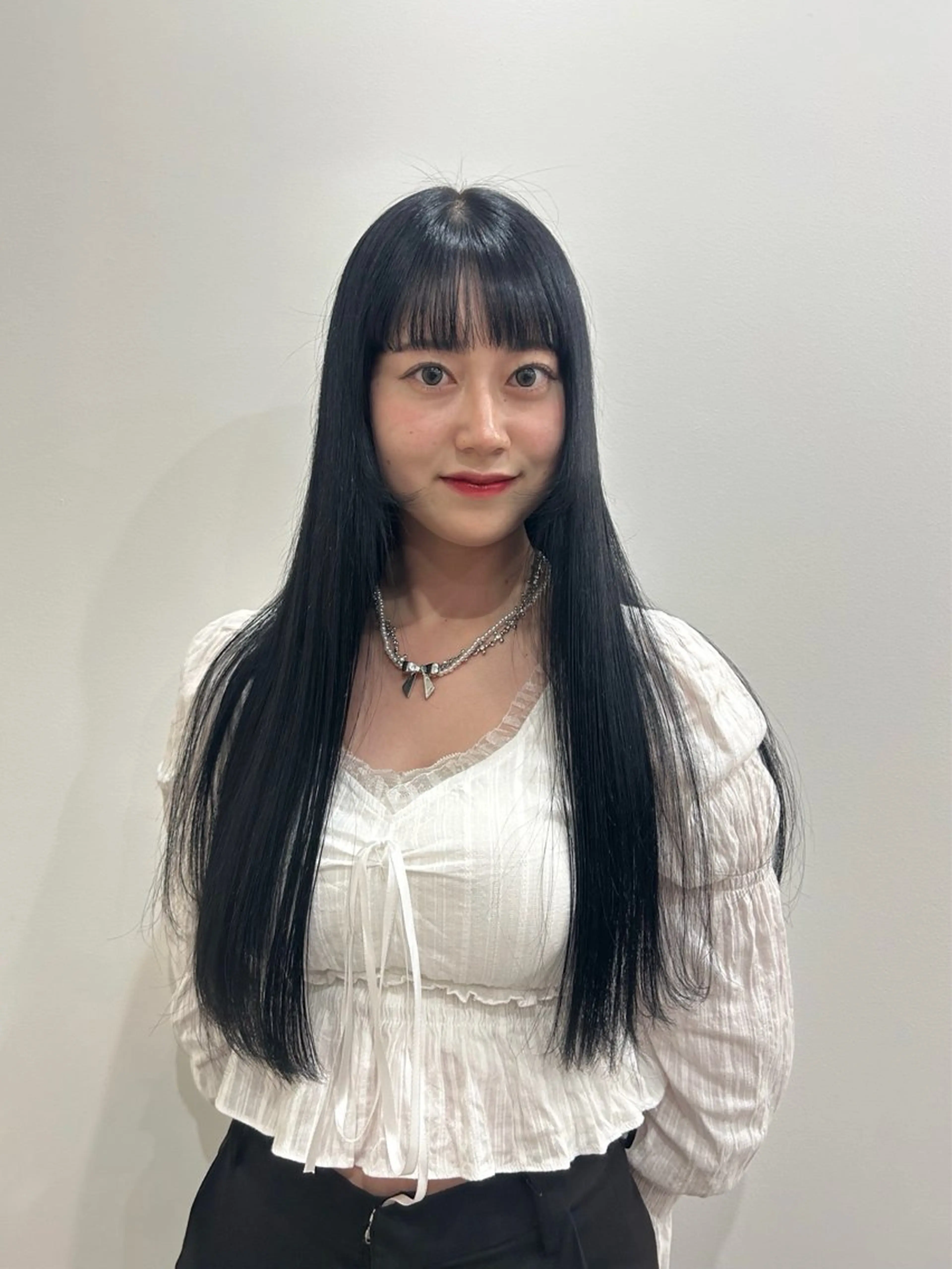 ロング 縮毛矯正 hair&eye🎀 /momoKaのヘアスタイル