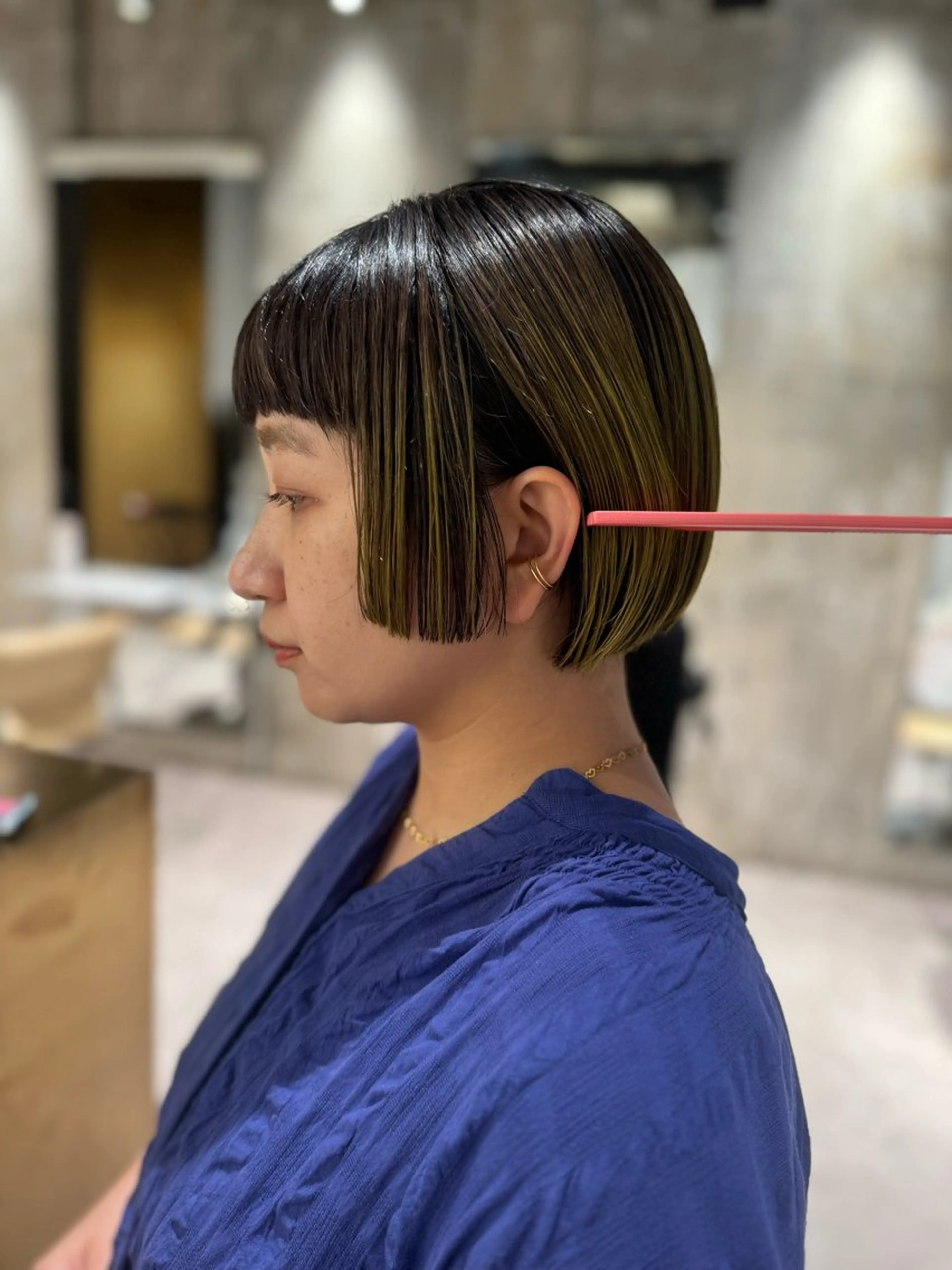 ショート カラー カット ヘアカラー トリートメント 美髪矯正/ハイトーン 🪸🩰ヒナコのヘアスタイル