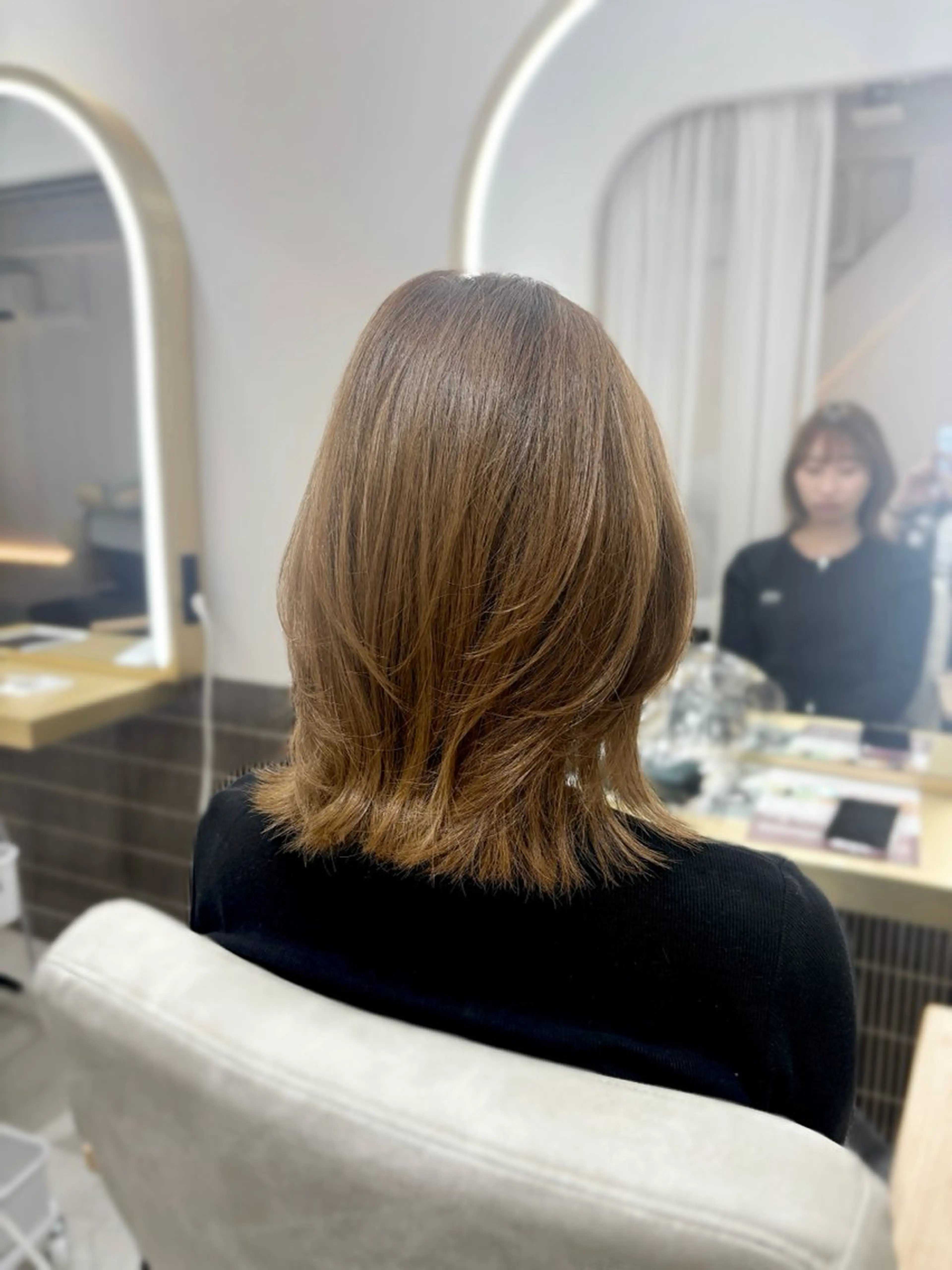 ミディアム i.+odori所属・‎Miu‎🤍 モデル様募集中のヘアスタイル