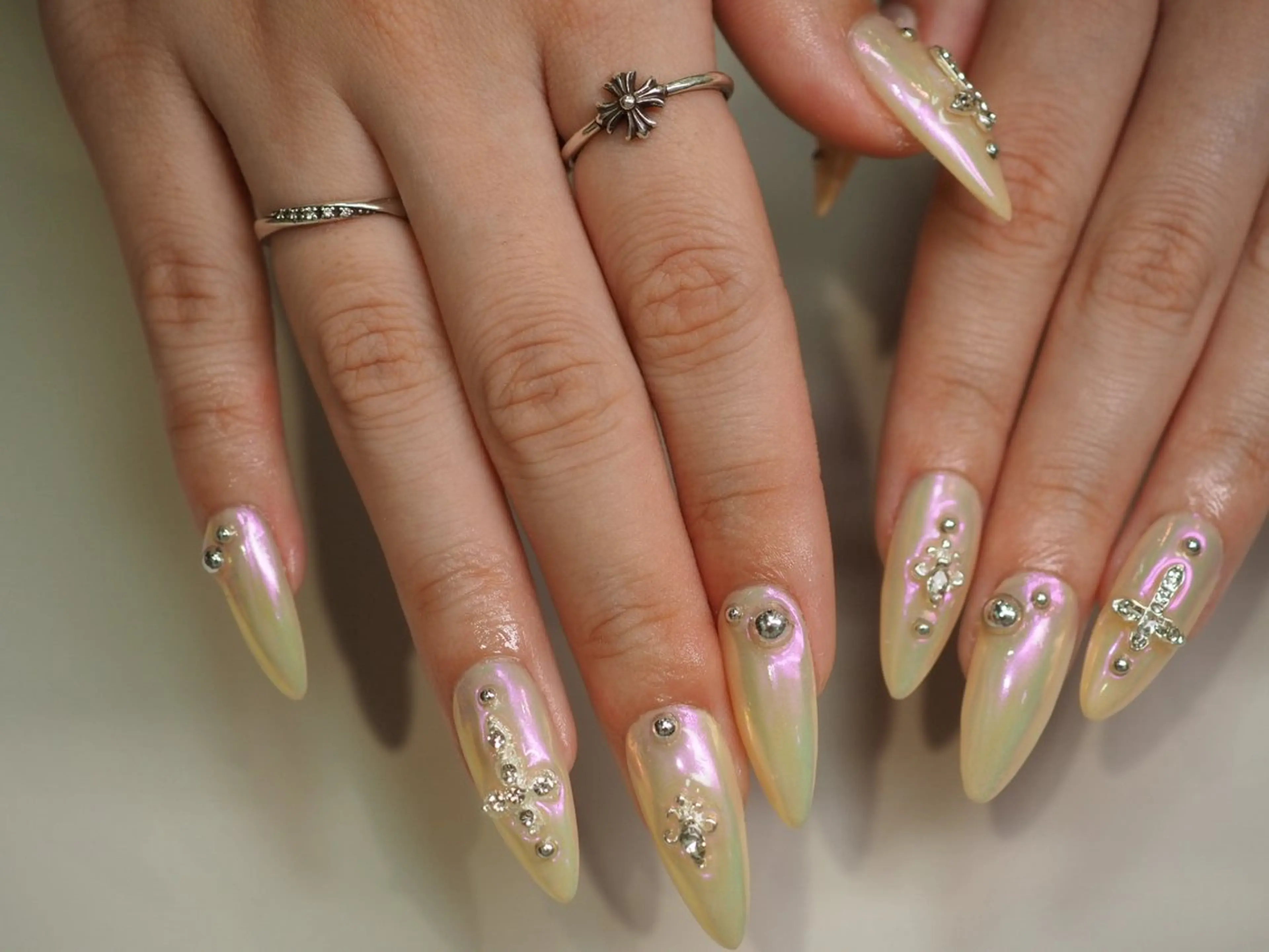 ミニモだけのモニター価格！【口コミ割】【ワンカラーでは物足りない方へ】ジェルチップ＋アートの写真