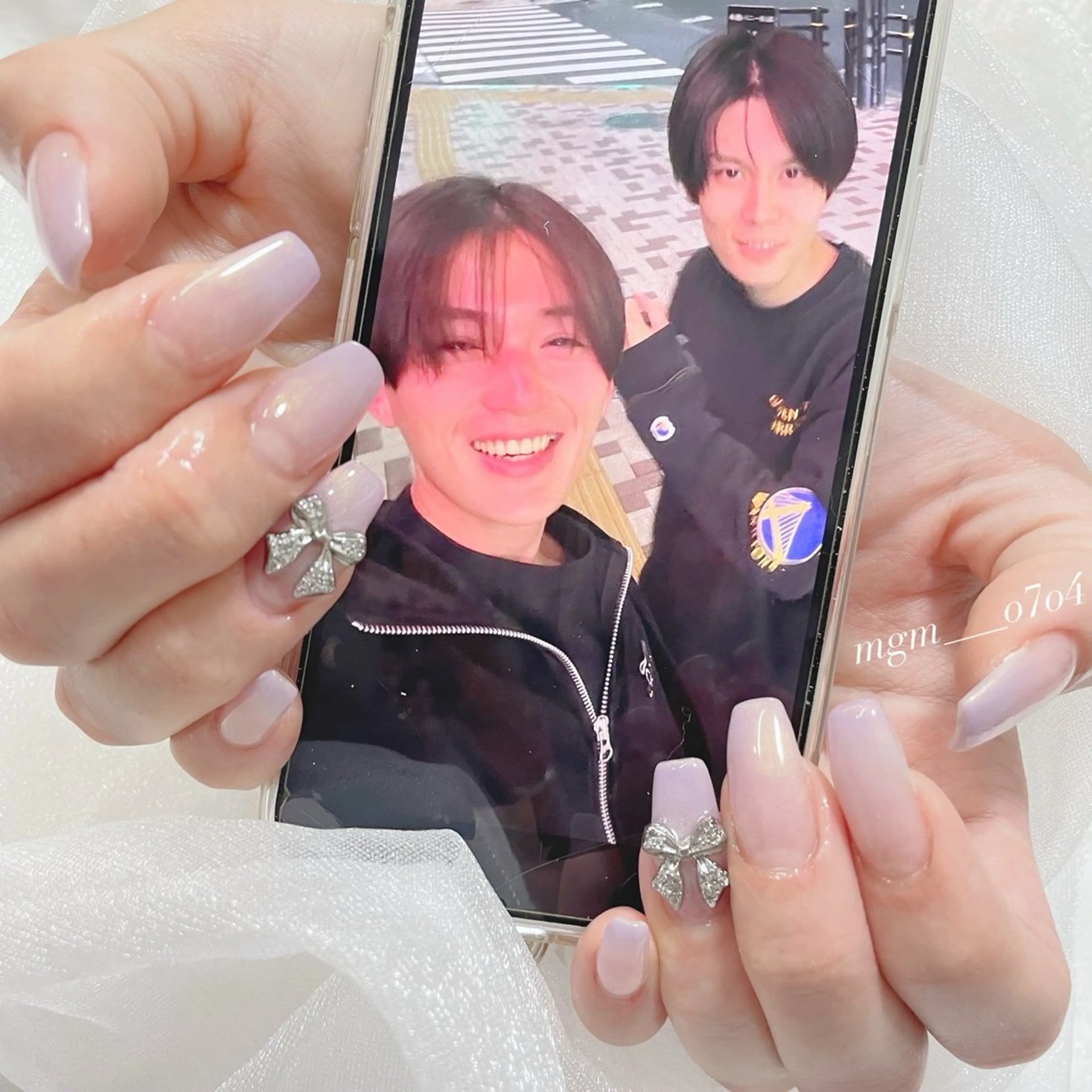 ネイル ハンドネイル ハンドケア MoON...❤︎ MeGuのネイルデザイン