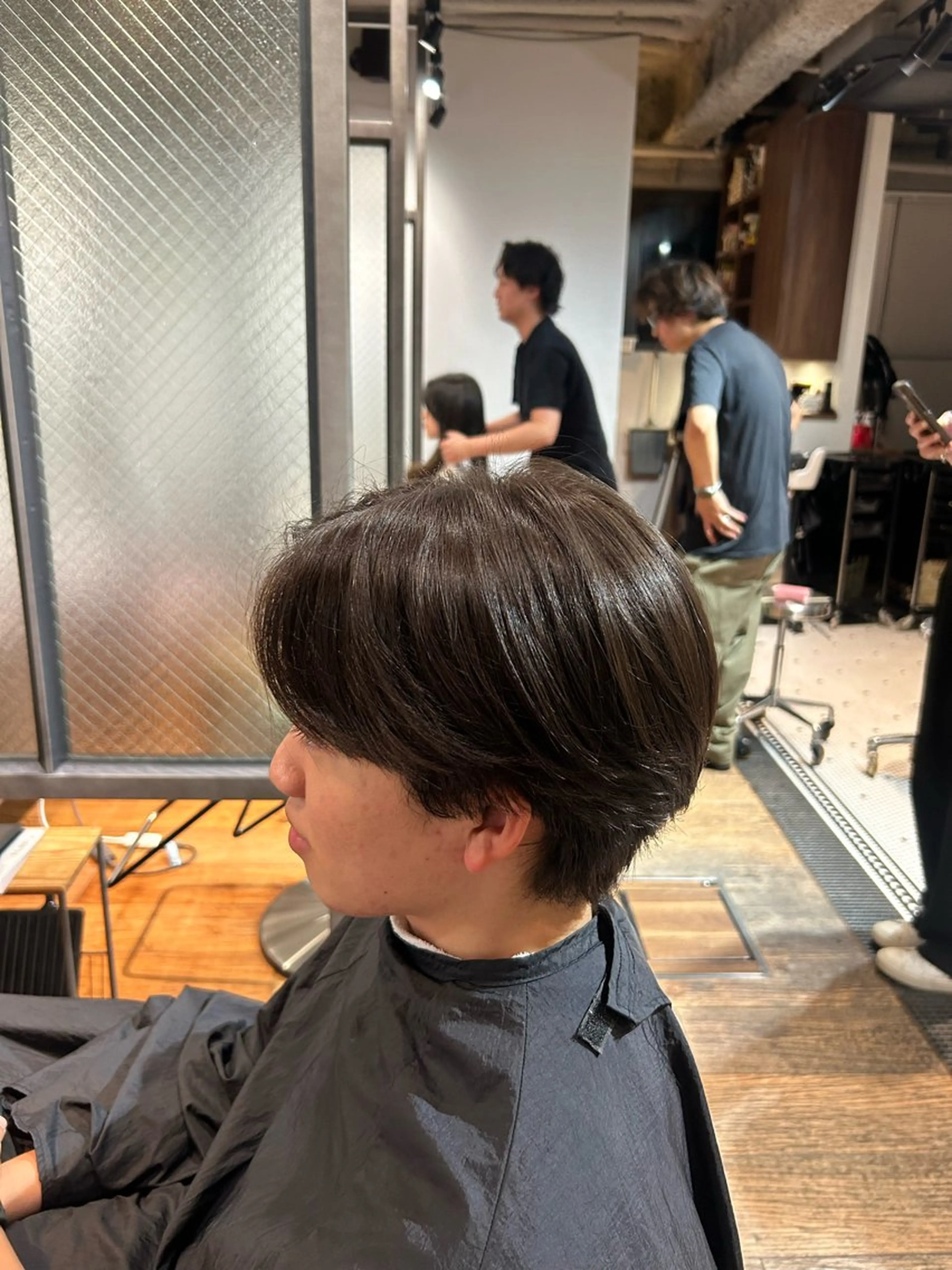 ショート カラー Leverage広尾所属・透明感カラー/ ぷるぷる髪質改善💖のヘアスタイル