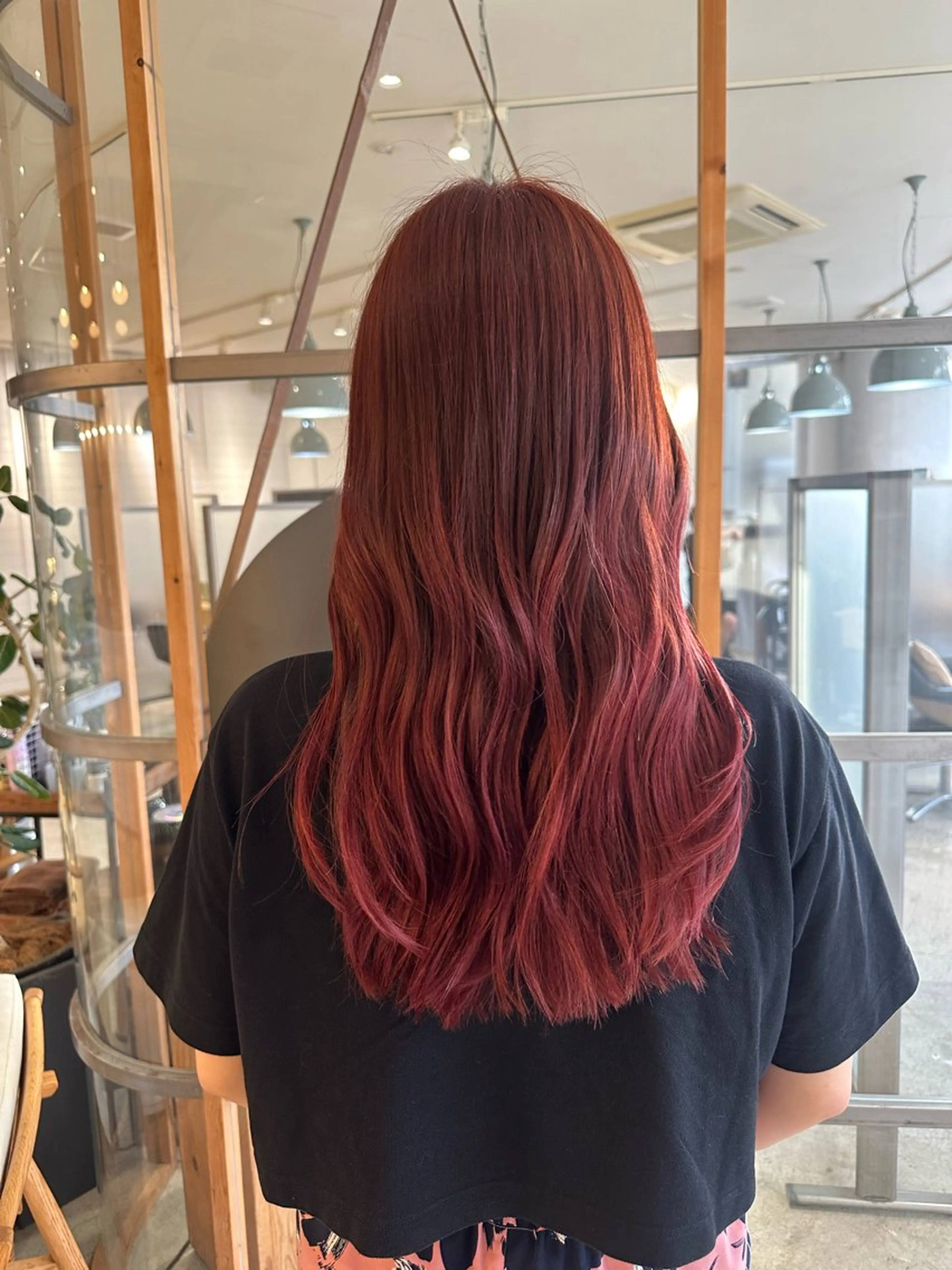 セミロング カラー ㅤㅤㅤㅤㅤㅤㅤㅤㅤㅤ 彩衣のヘアスタイル