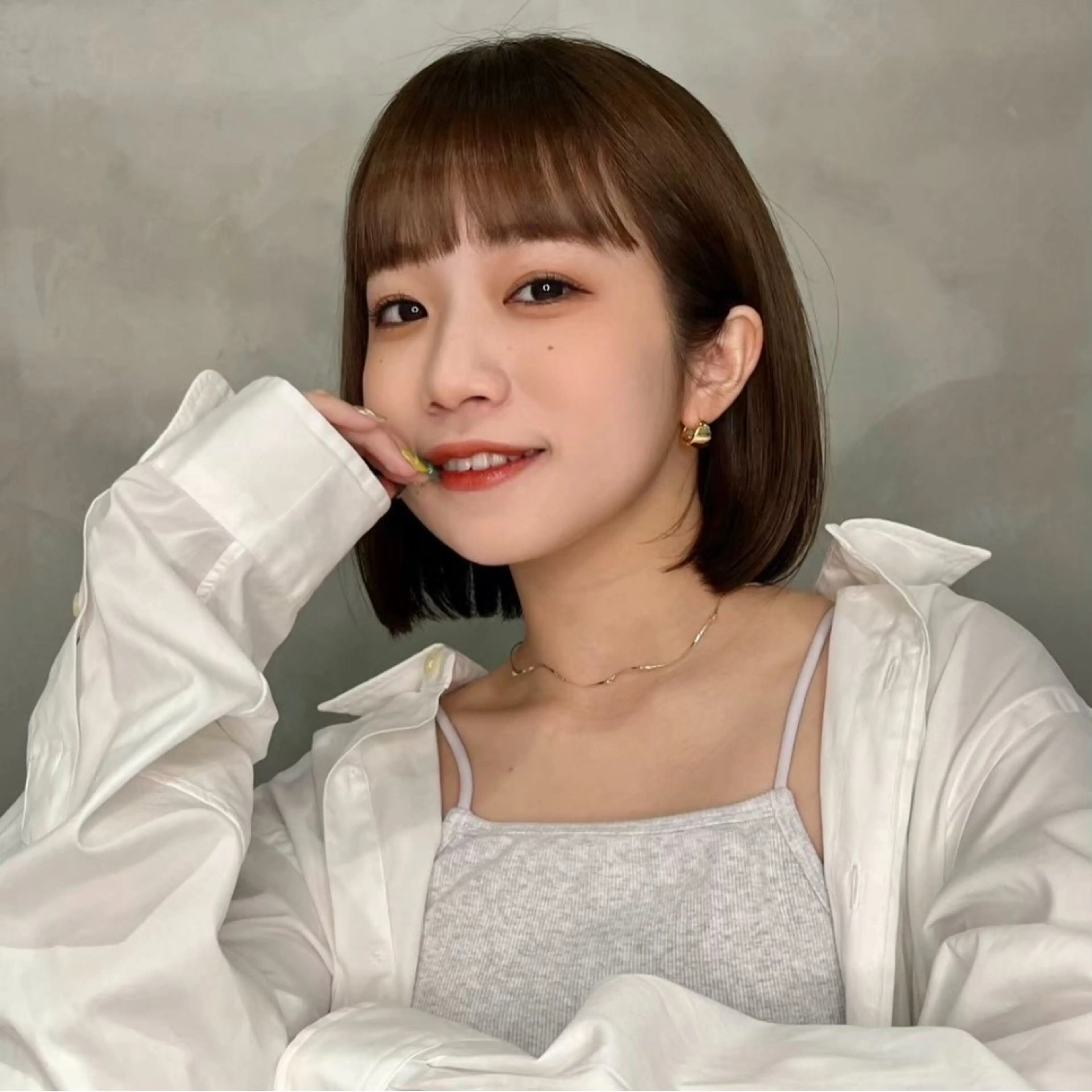 ショート カラー ボブ カット ヘアカラー ボブ/縮毛矯正/美髪 髪質改善/大和田拓夢のヘアスタイル