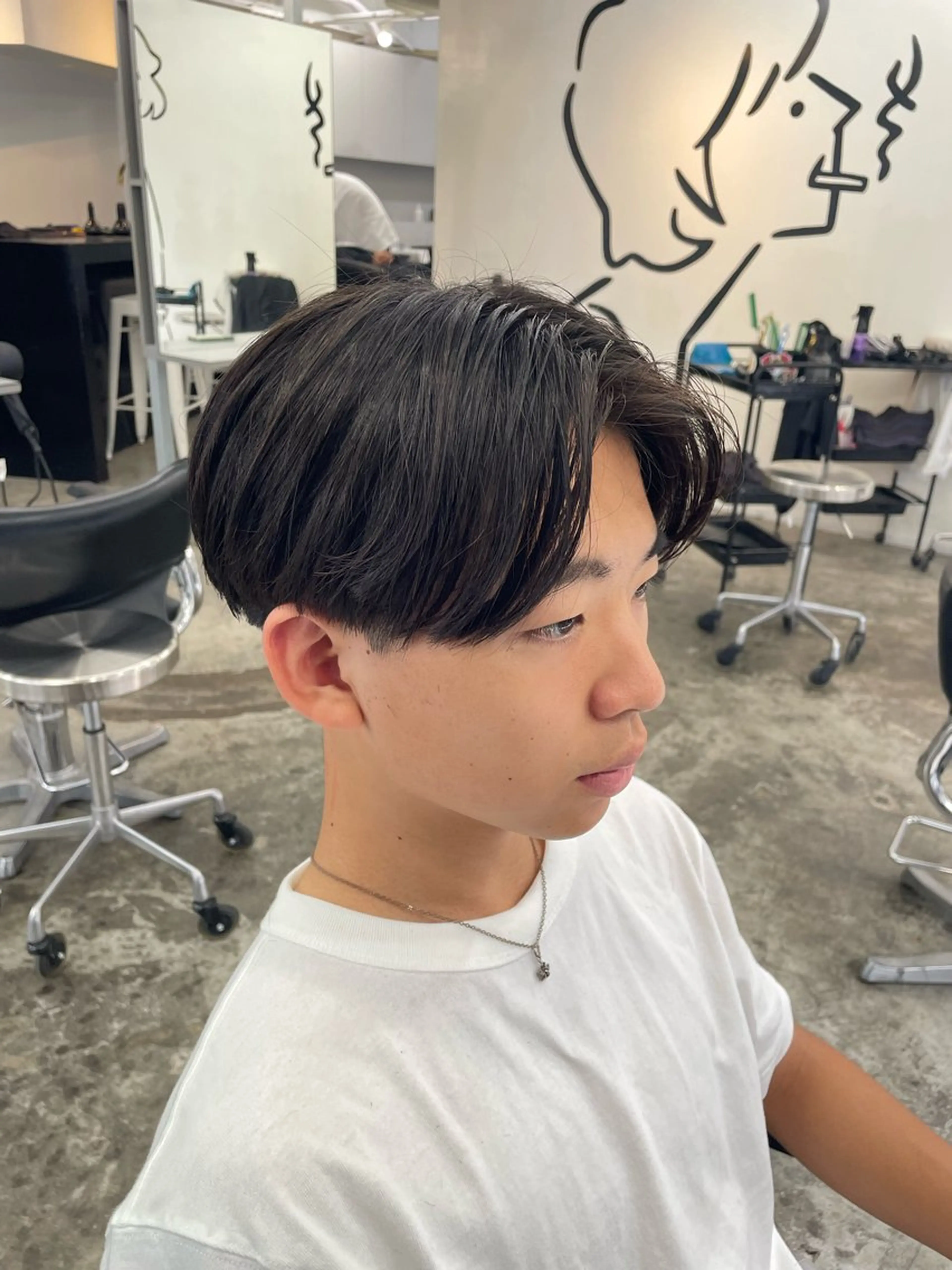 パーマ 吉田聖 【メンズヘア特化】のヘアスタイル