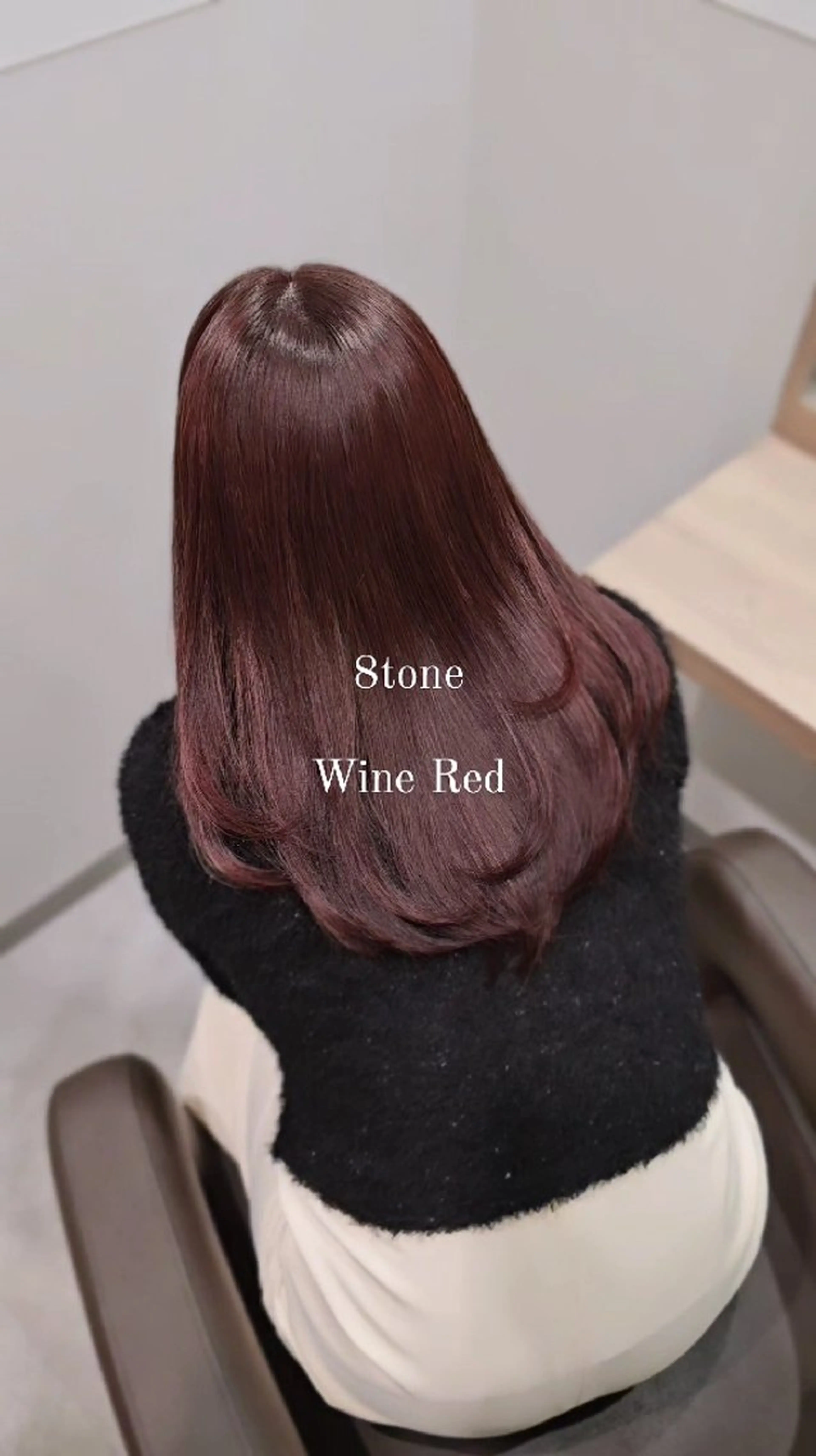 セミロング カラー ブラウンカラー ラベンダーカラー レッドカラー レイヤーカット カット ヘアカラー トリートメント サロウィン　神戸三宮店所属・三宮No.1ブリーチ 無しカラー/杉山太貴のヘアスタイル