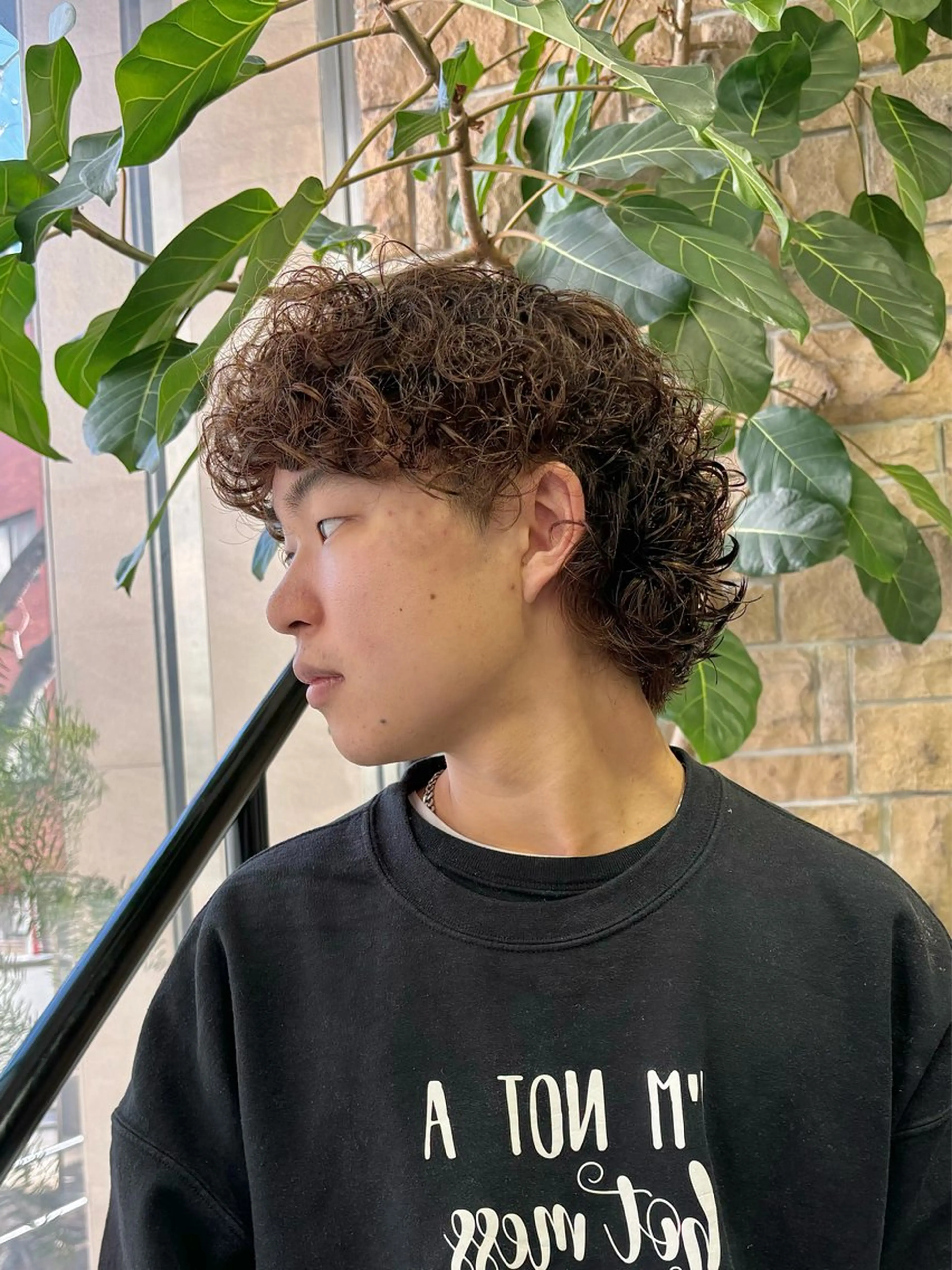 パーマ メンズ 骨格矯正/理論パーマ /悩み改善/yuyaのヘアスタイル