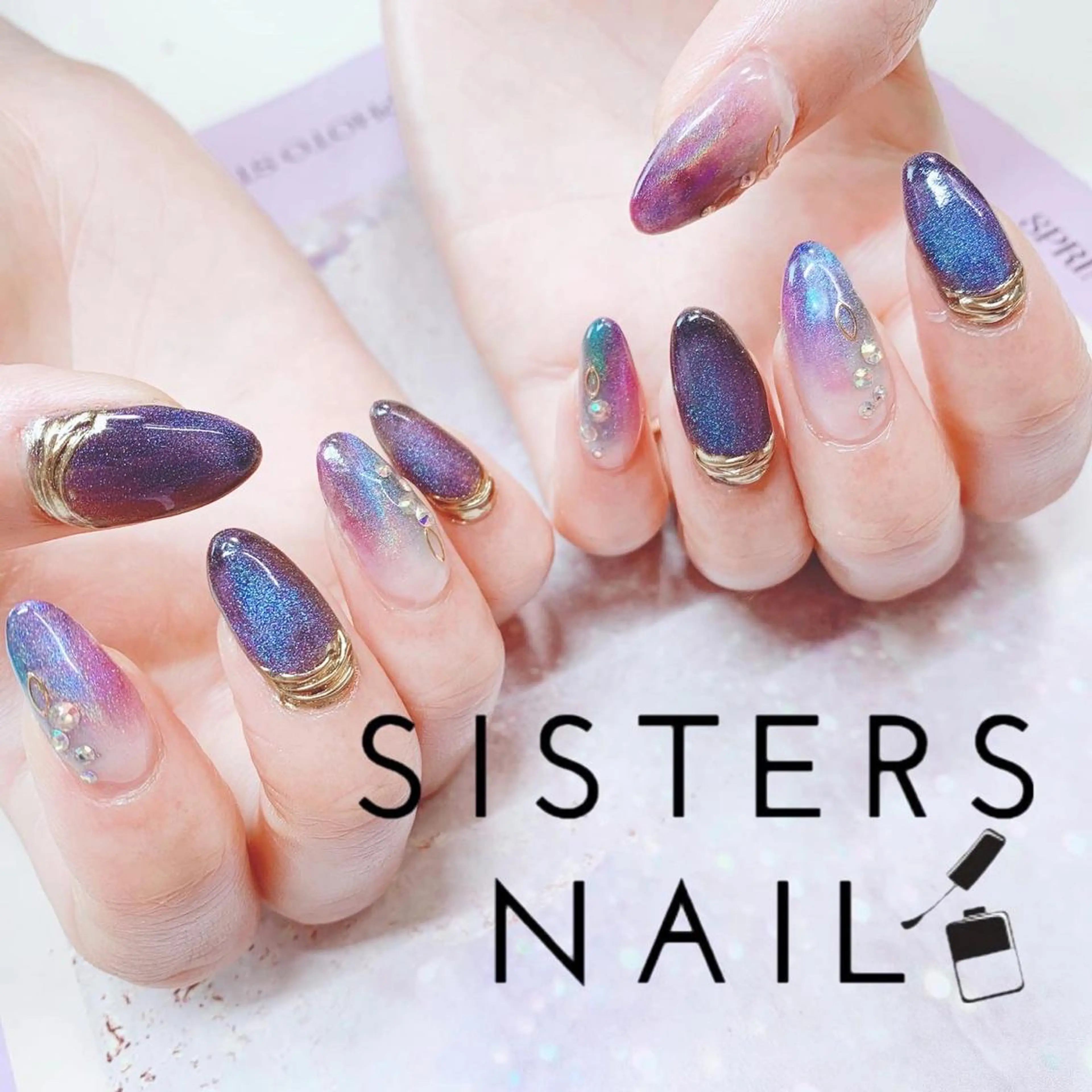 ネイル ハンドネイル ハンドケア sisters nail.fのネイルデザイン