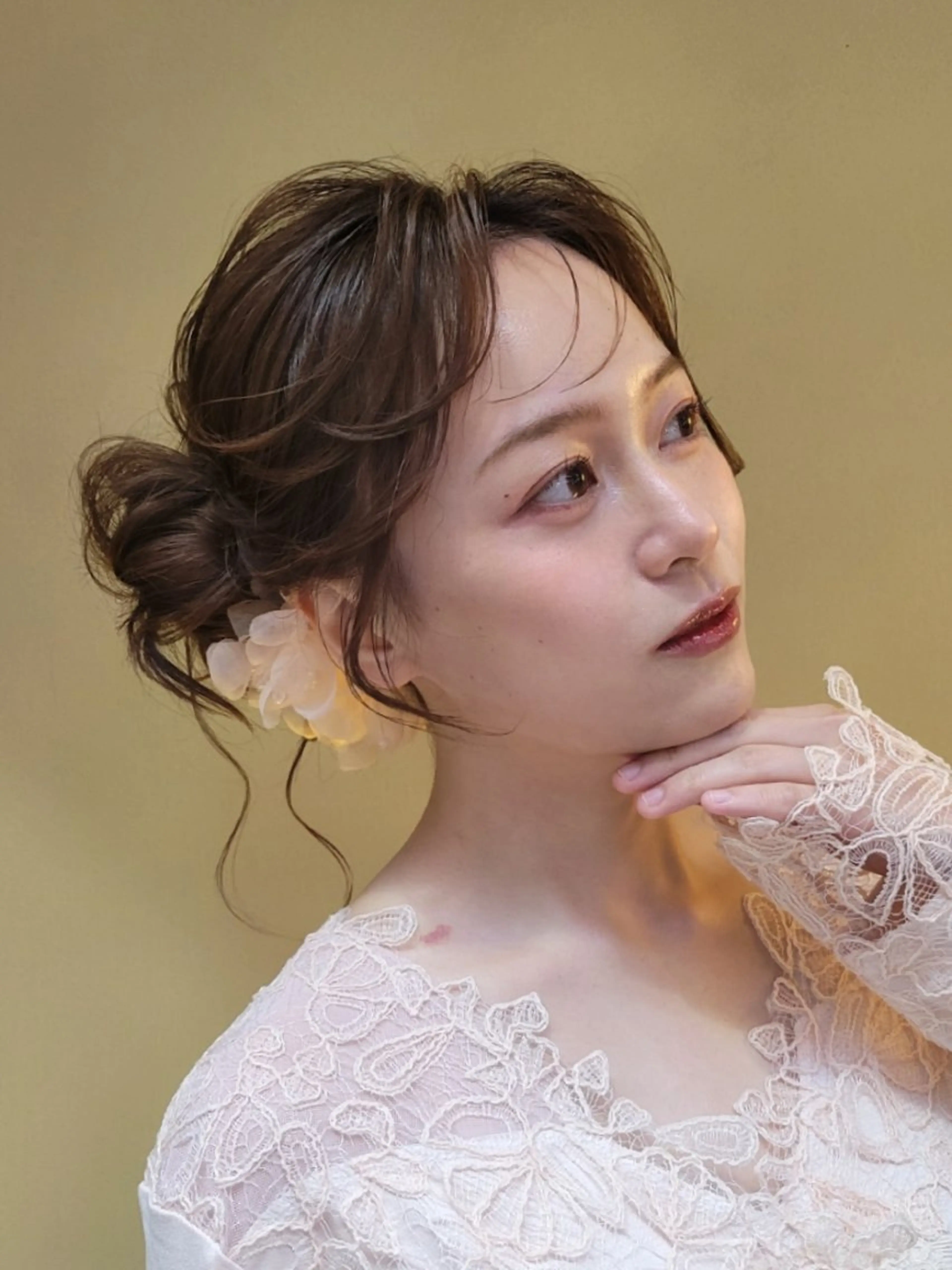 セミロング ヘアセット hair design JADE所属・藤田 エレナのヘアスタイル