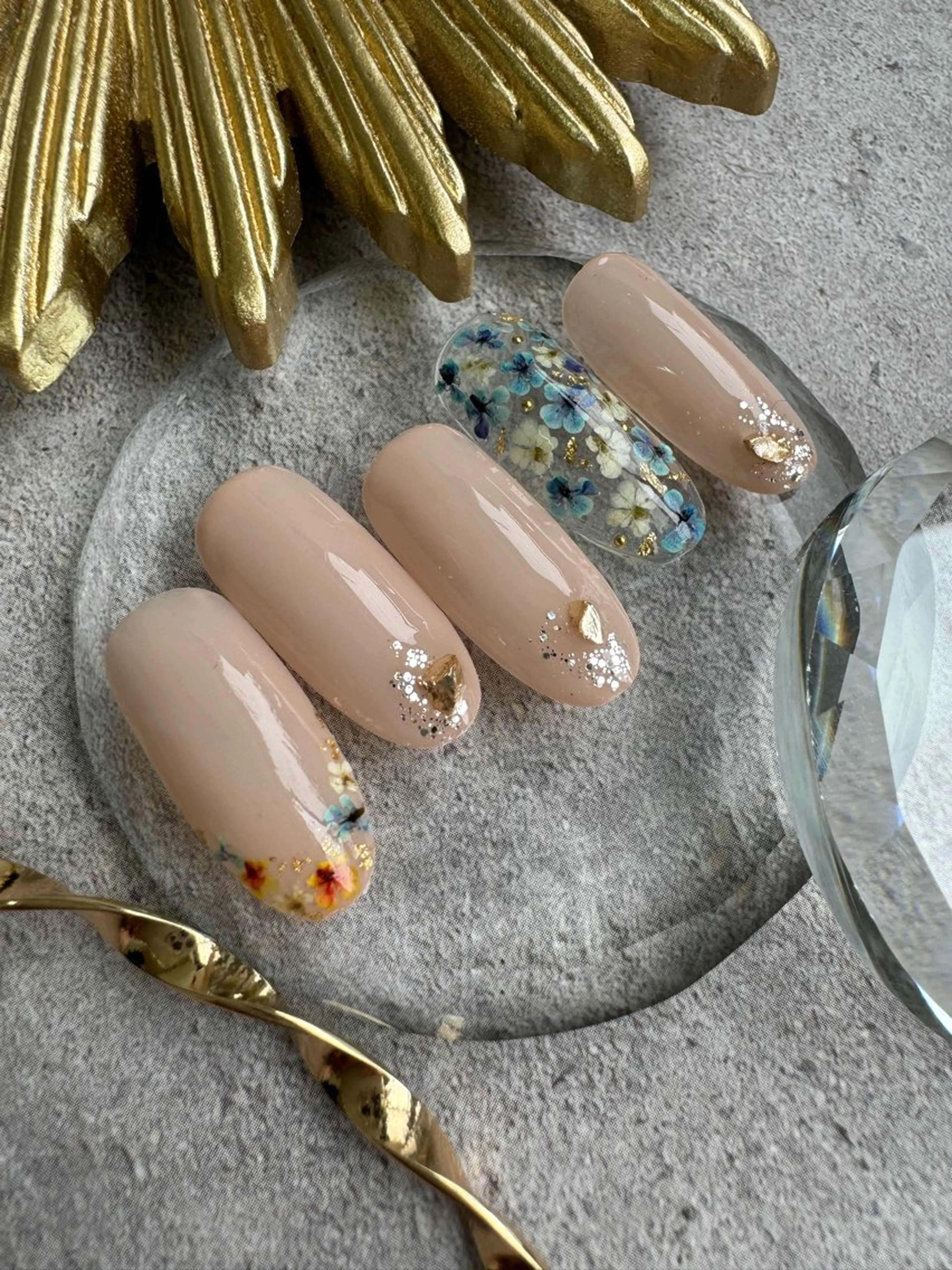 ネイル フラワーネイル ハンドネイル lune nail_2017のその他イメージ