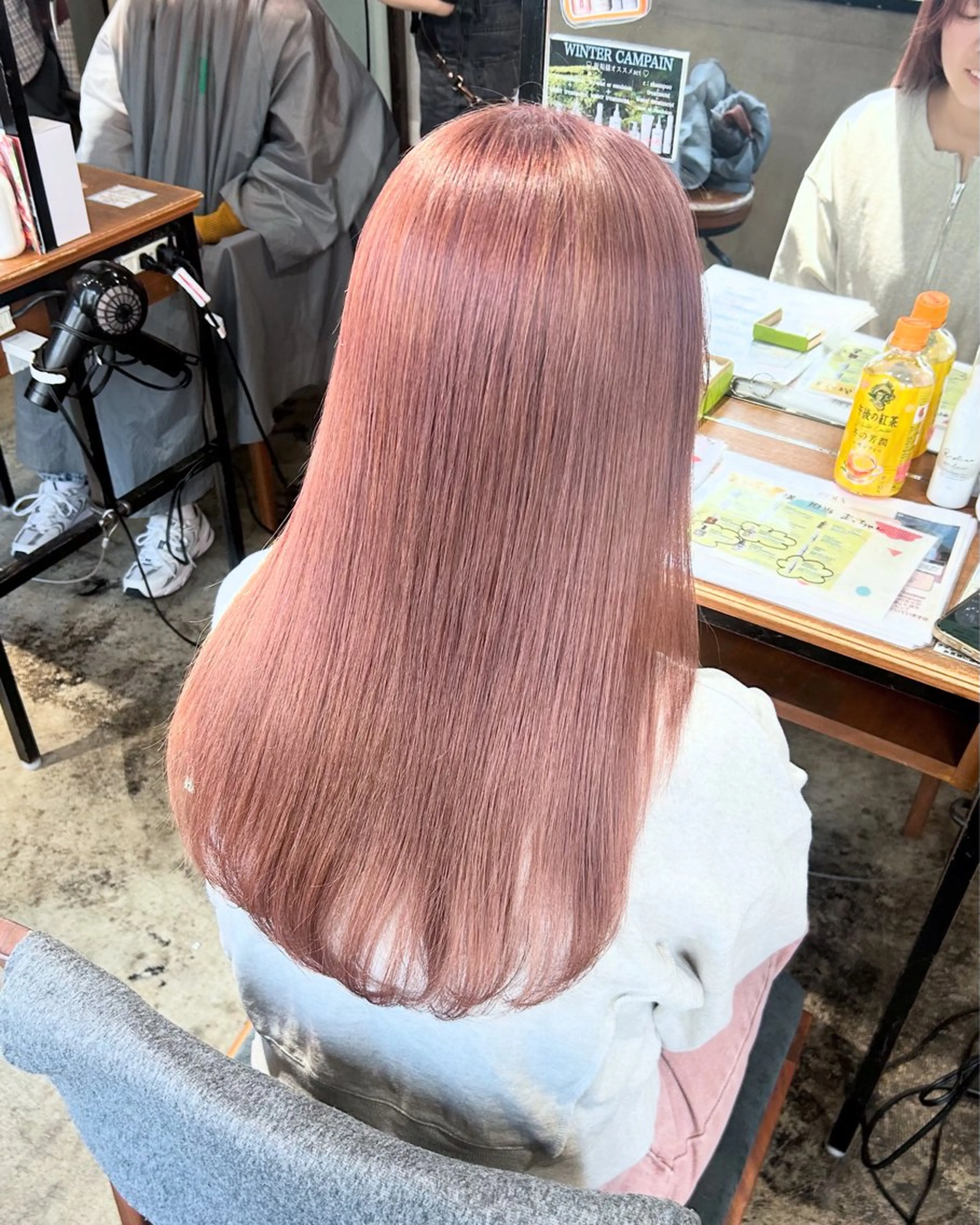 ⟡ケアブリーチ使用⟡カット＋ケアブリーチダブルカラー♡の写真