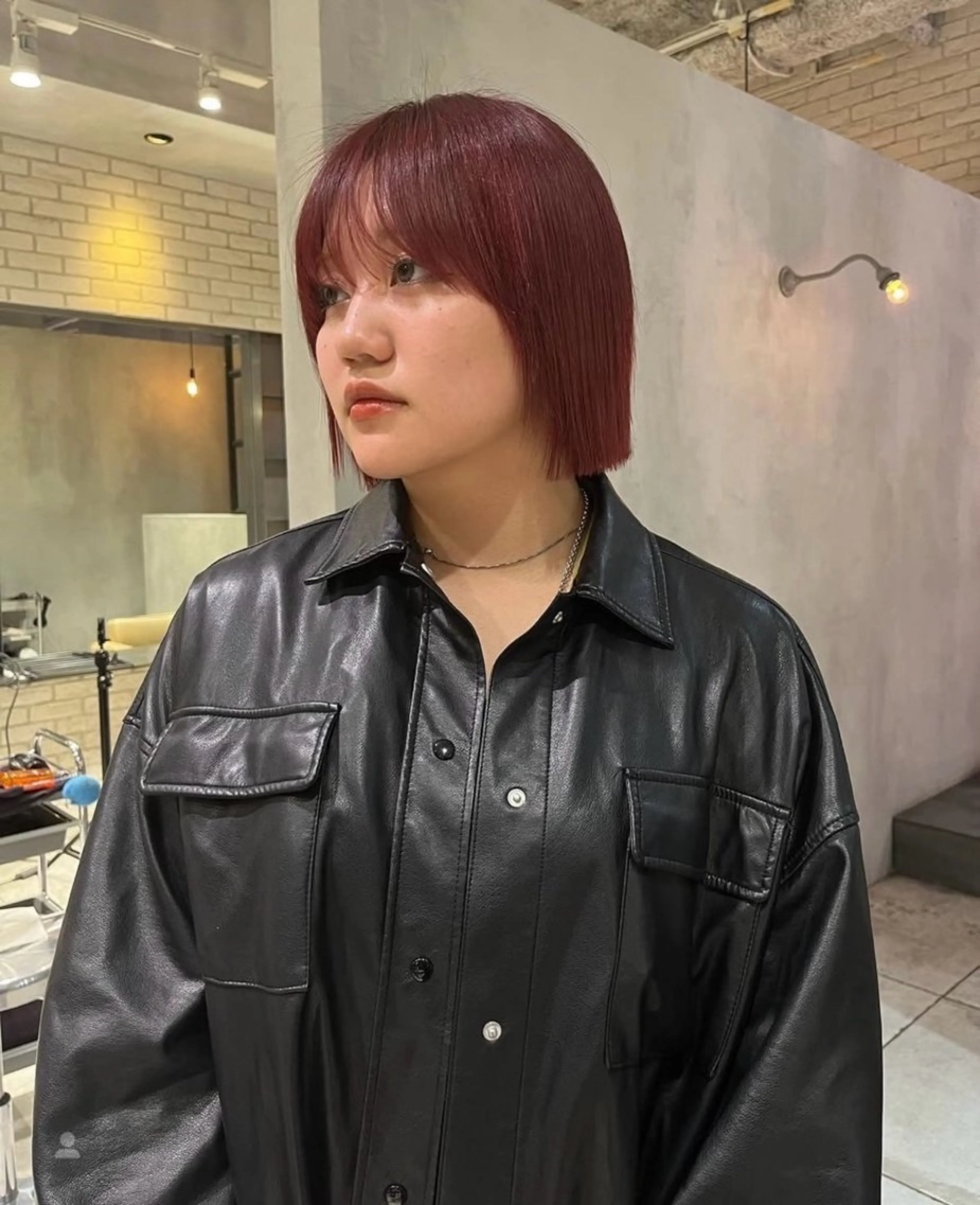 ショート album銀座店所属・縮毛特化/ 銀座/シンヤのヘアスタイル