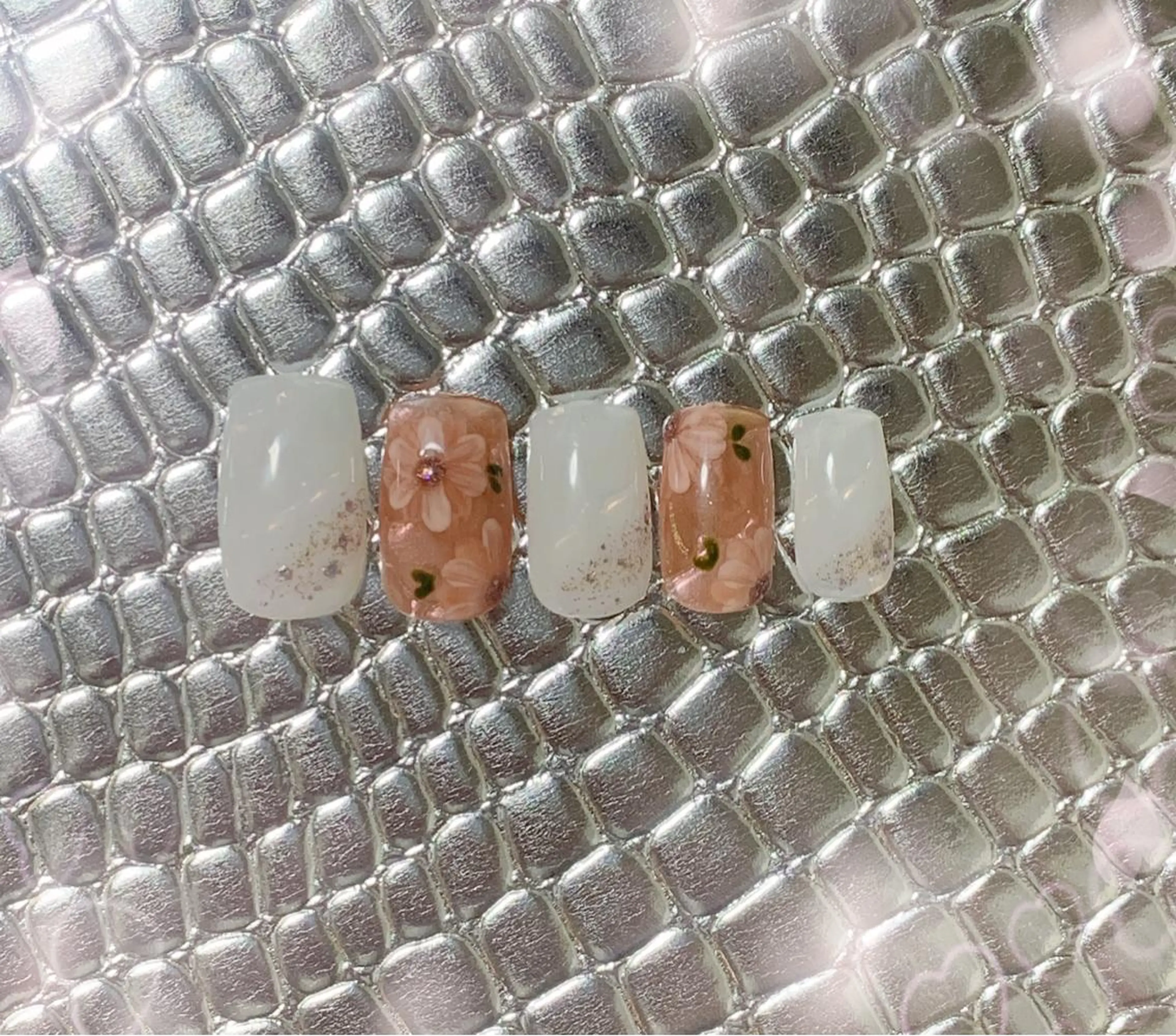 ネイル 春ネイル 林 ✨syousyouのネイルデザイン