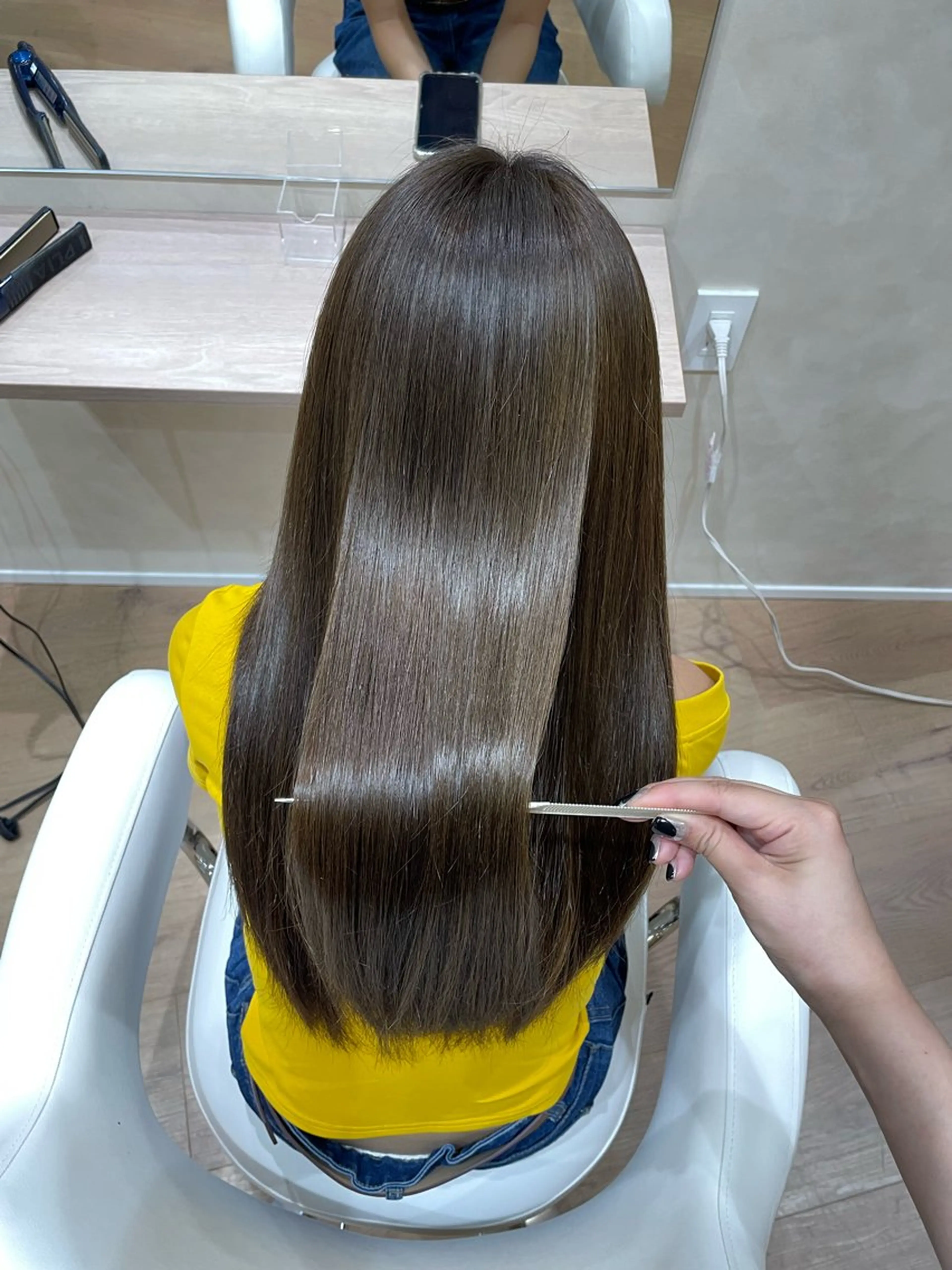 ロング 石垣 凜のヘアスタイル