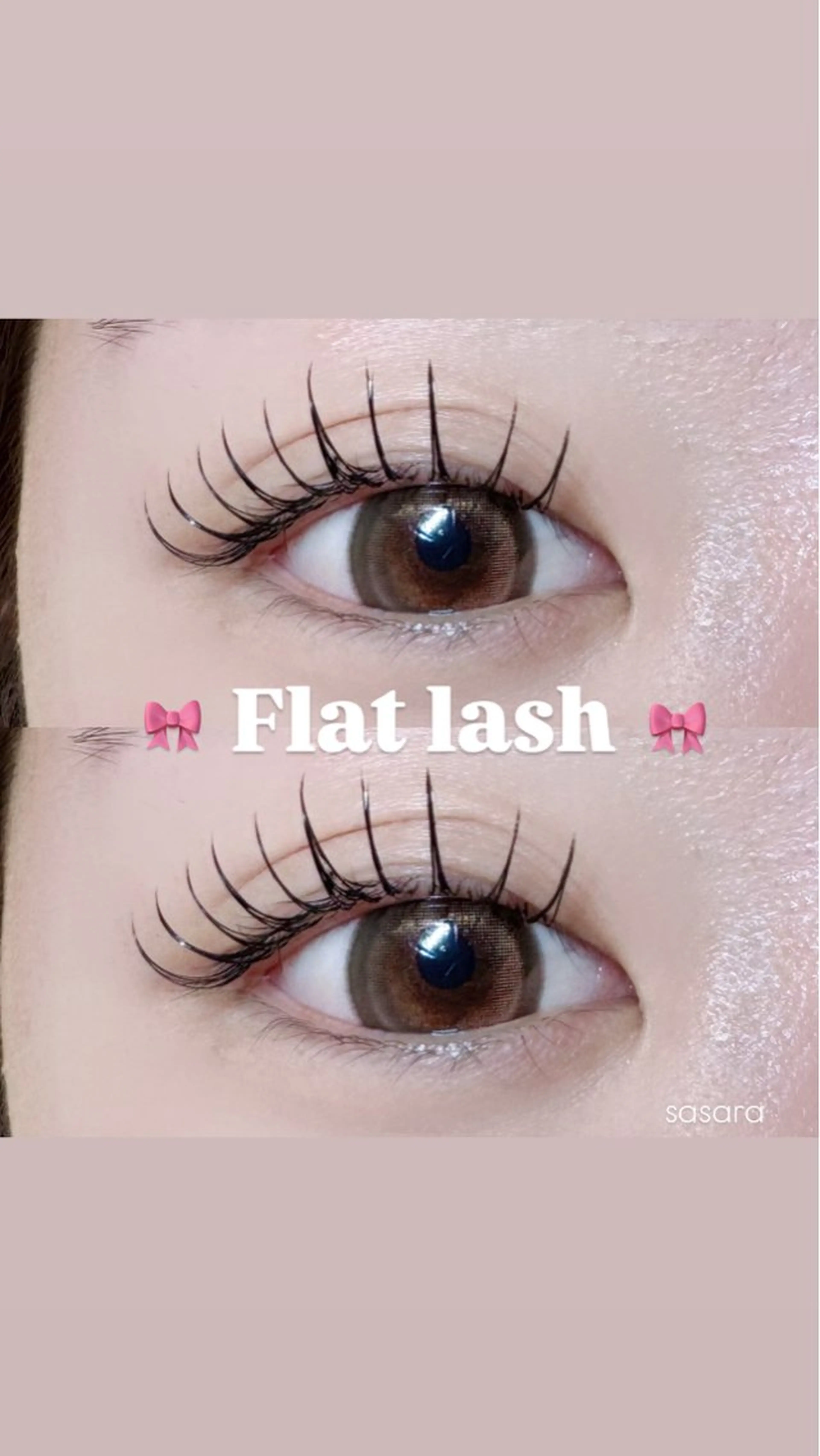 マツエク・マツパ マツエク 🍒束間まつ毛ෆ sasara🍒のマツエク・マツパデザイン
