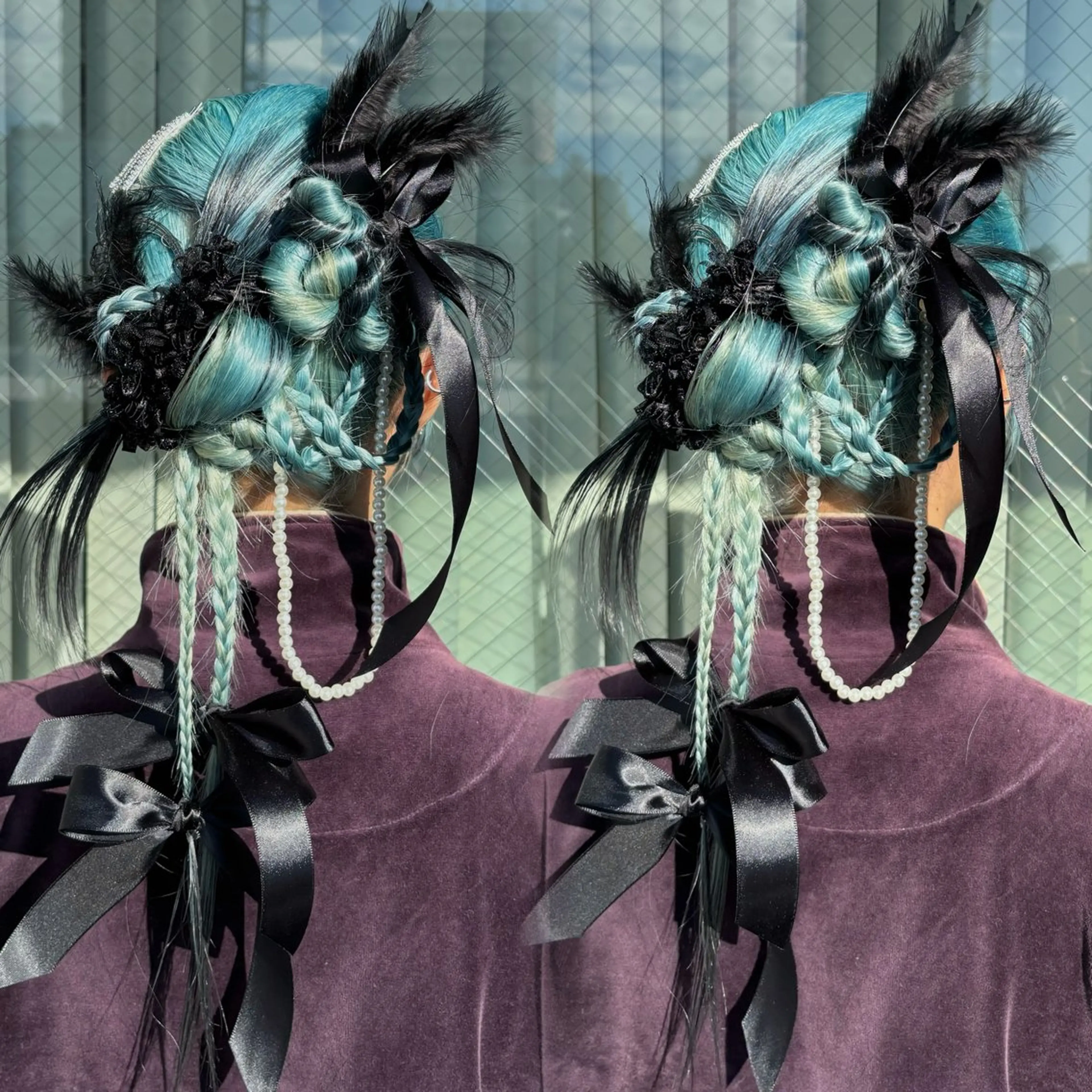 ヘアアレンジ 💫miyu💫デザ インカラー/アレンジのヘアスタイル