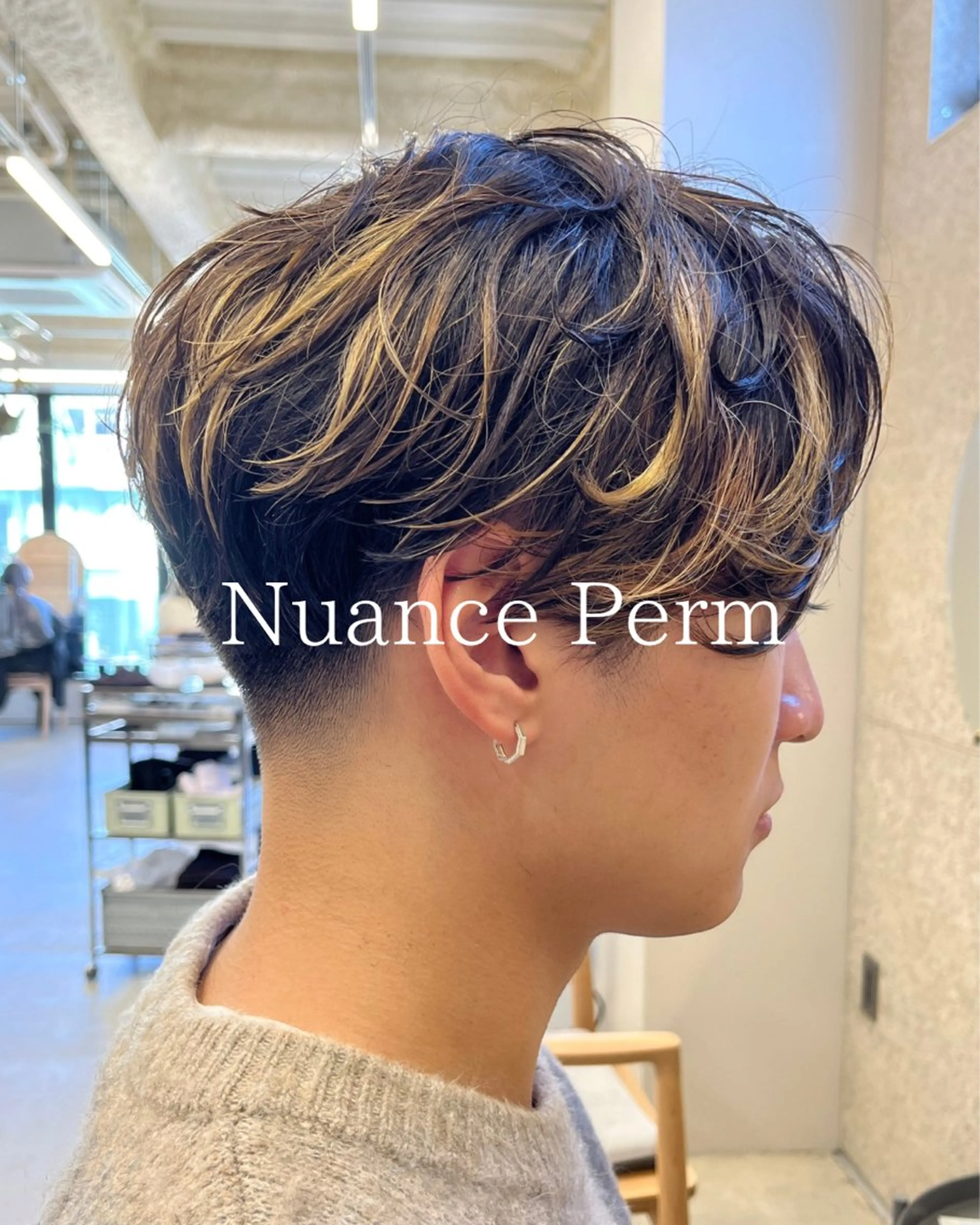 パーマ メンズ 【メンズパーマ】 SiLO  三宅のヘアスタイル