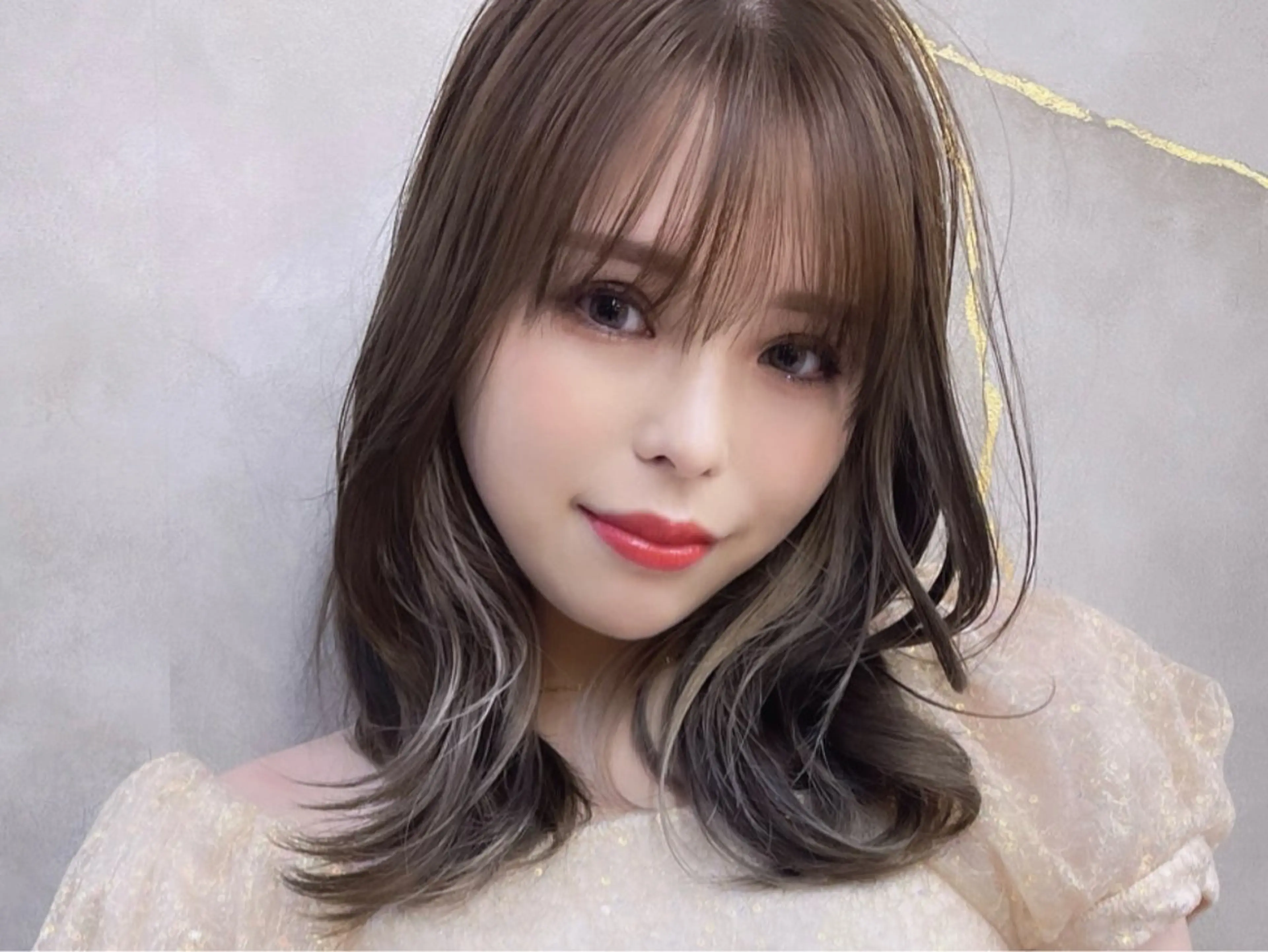 ミディアム 池袋/韓国/レイヤー 髪質改善/村上けいとのヘアスタイル