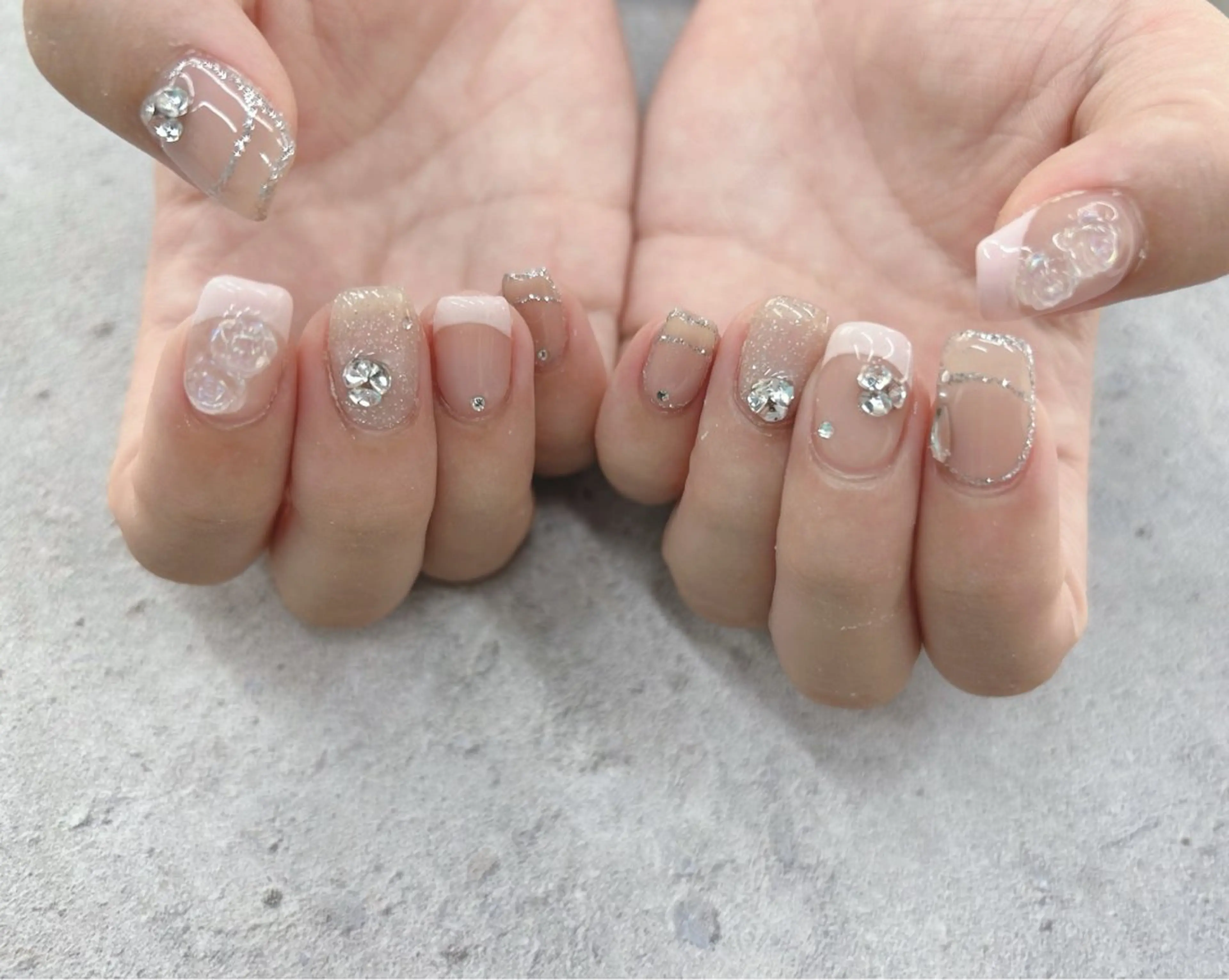 ネイル ワンホンネイル ハンドネイル Nail Salon agré所属・agré ネイルサロン　アグレのネイルデザイン