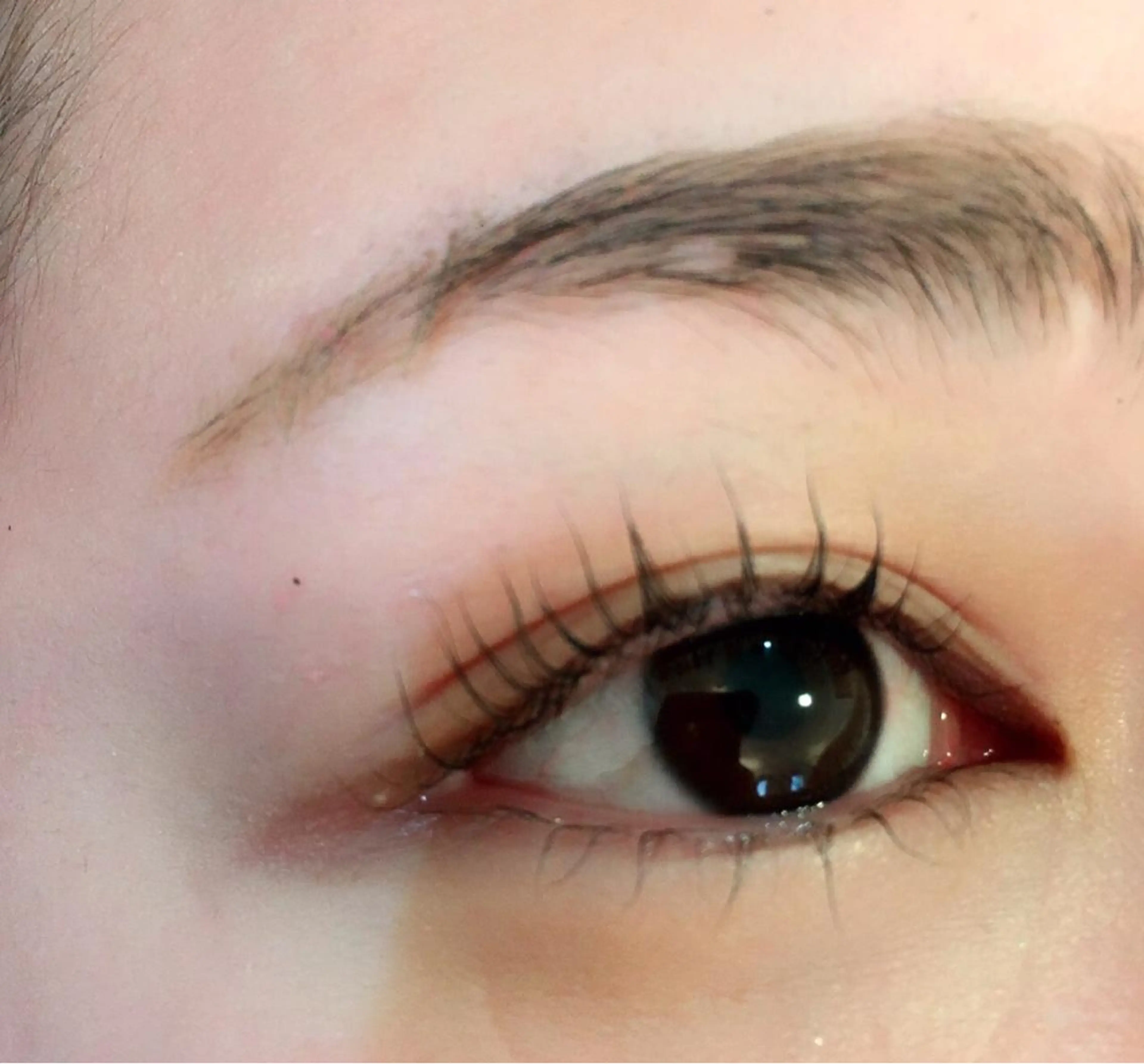 まつげパーマの写真