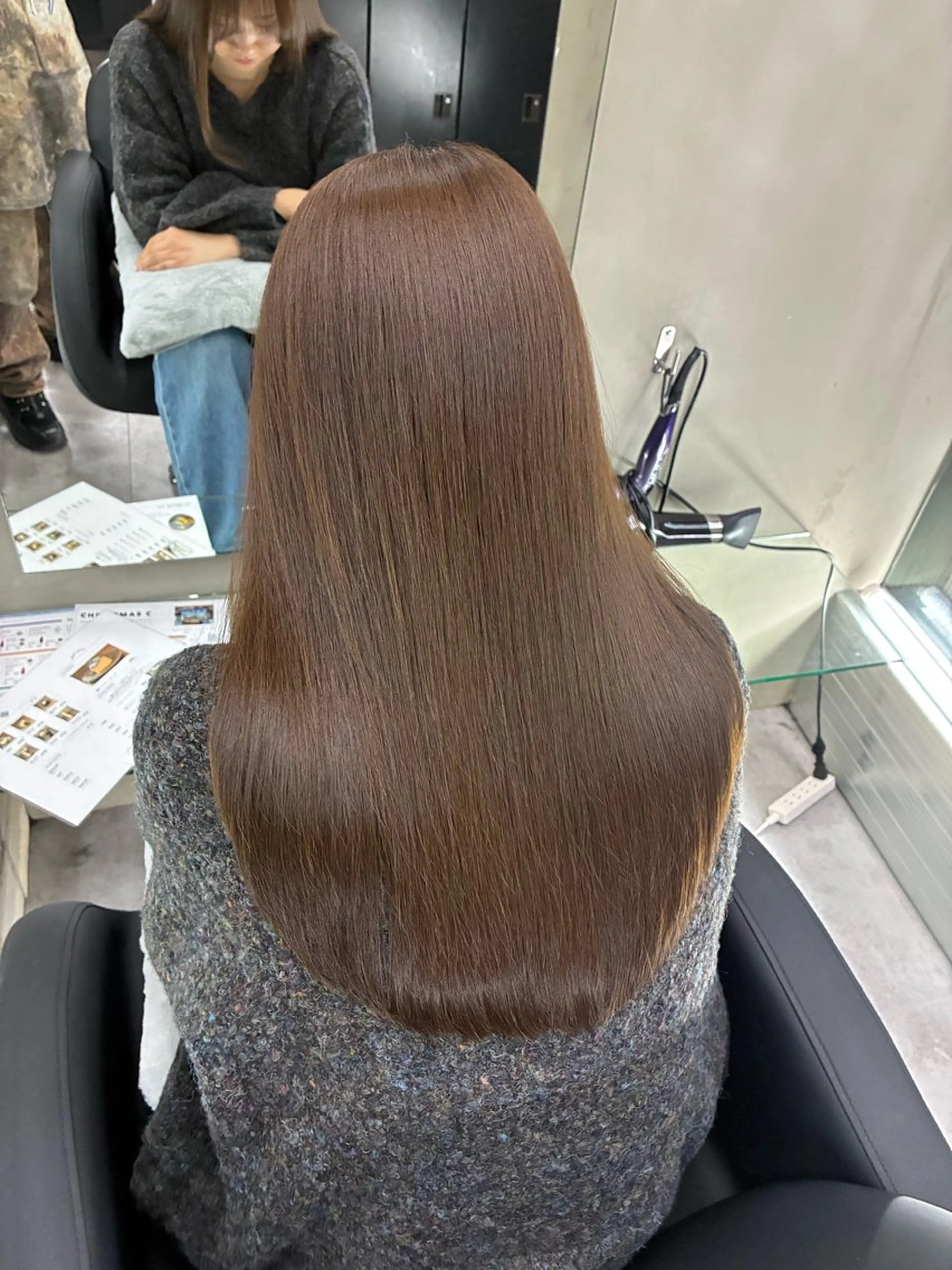 ロング カット ヘアカラー トリートメント 「似合わせ/髪質改善 《ワタル》」のヘアスタイル