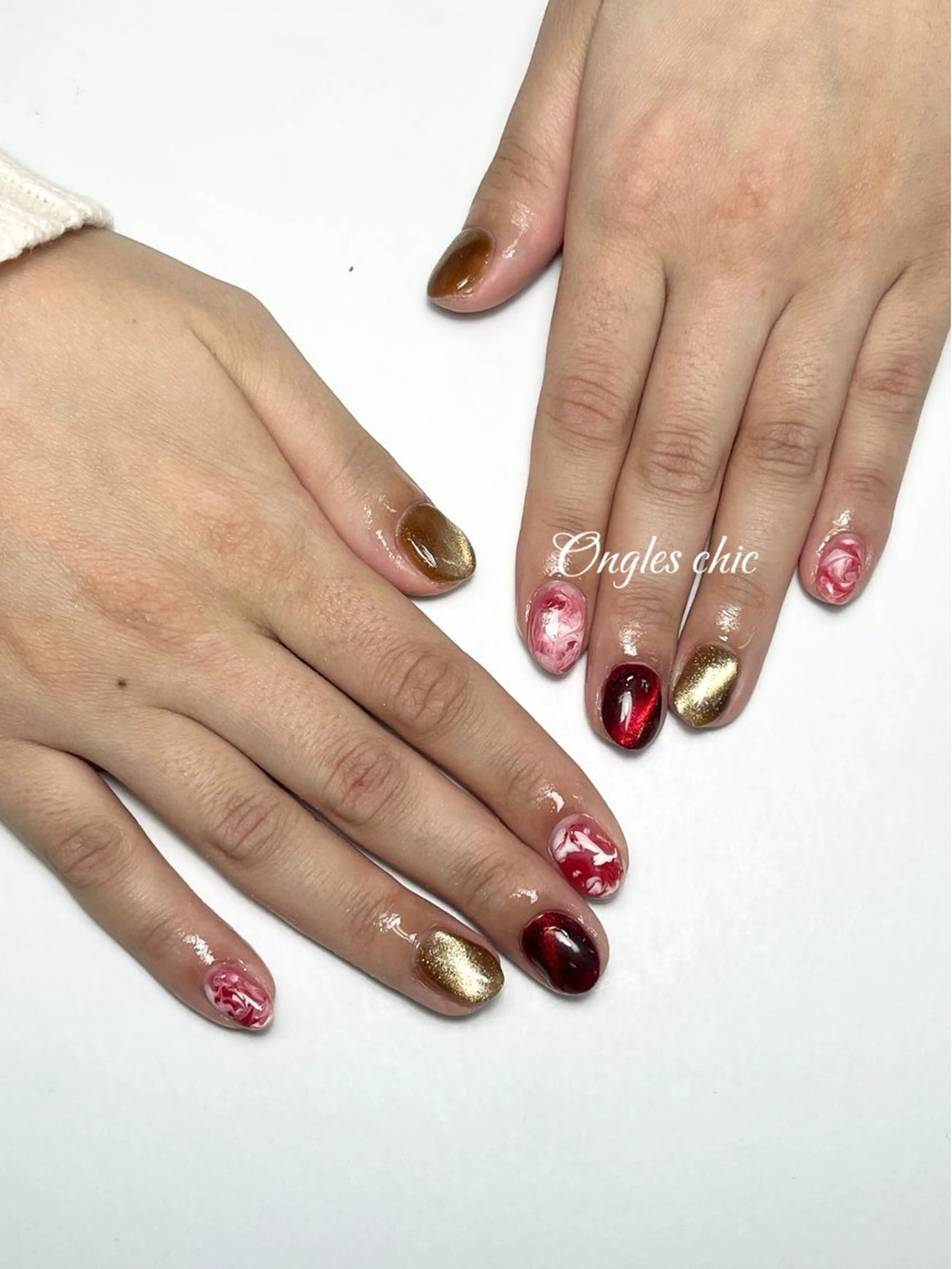 ネイル ハンドネイル ongles chic24時間営業のネイルデザイン