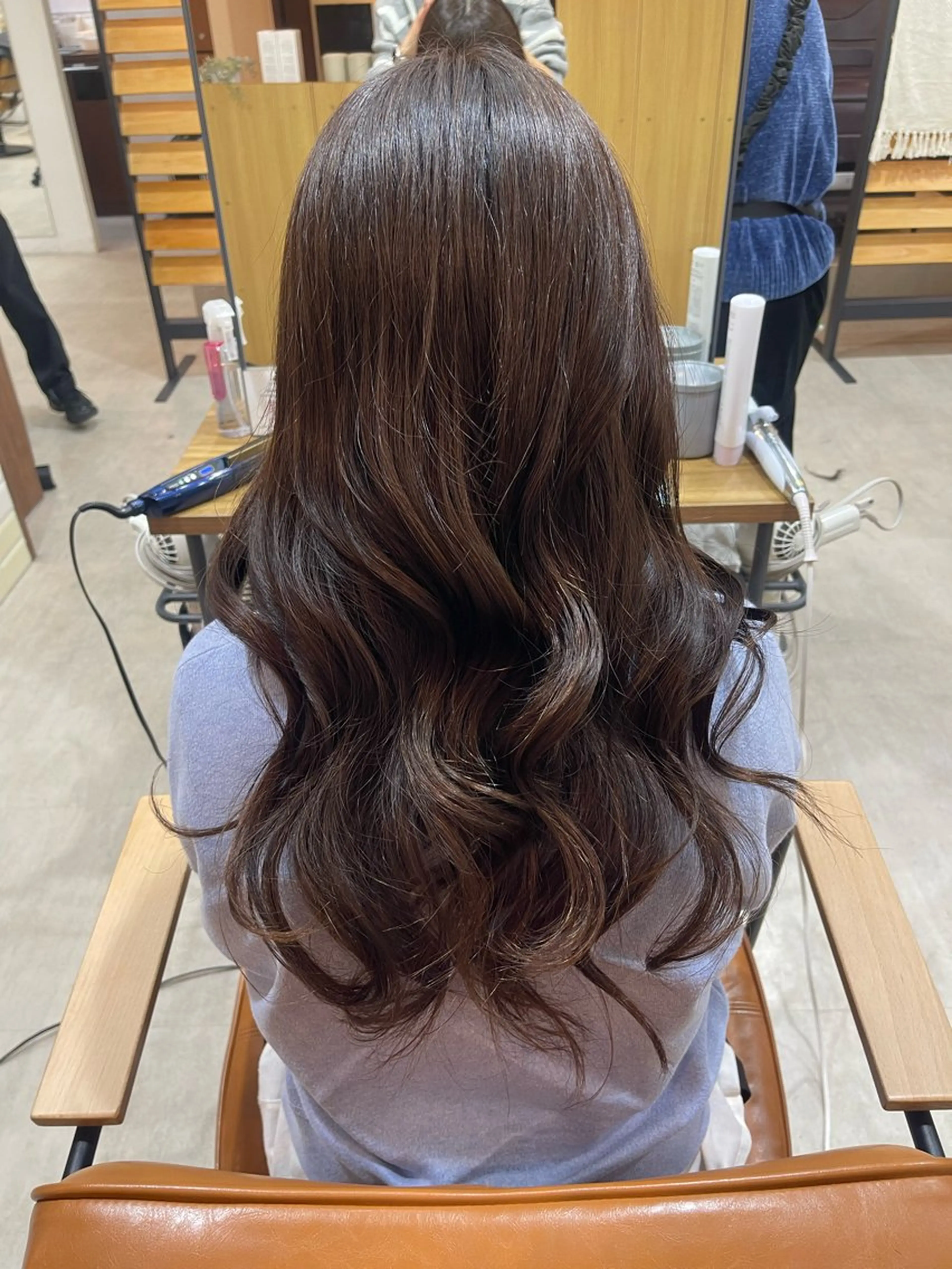 ロング カラー 髪質改善美容室Flat.千葉所属・トゥサリ/ 海外ヘア/レイヤーのヘアスタイル