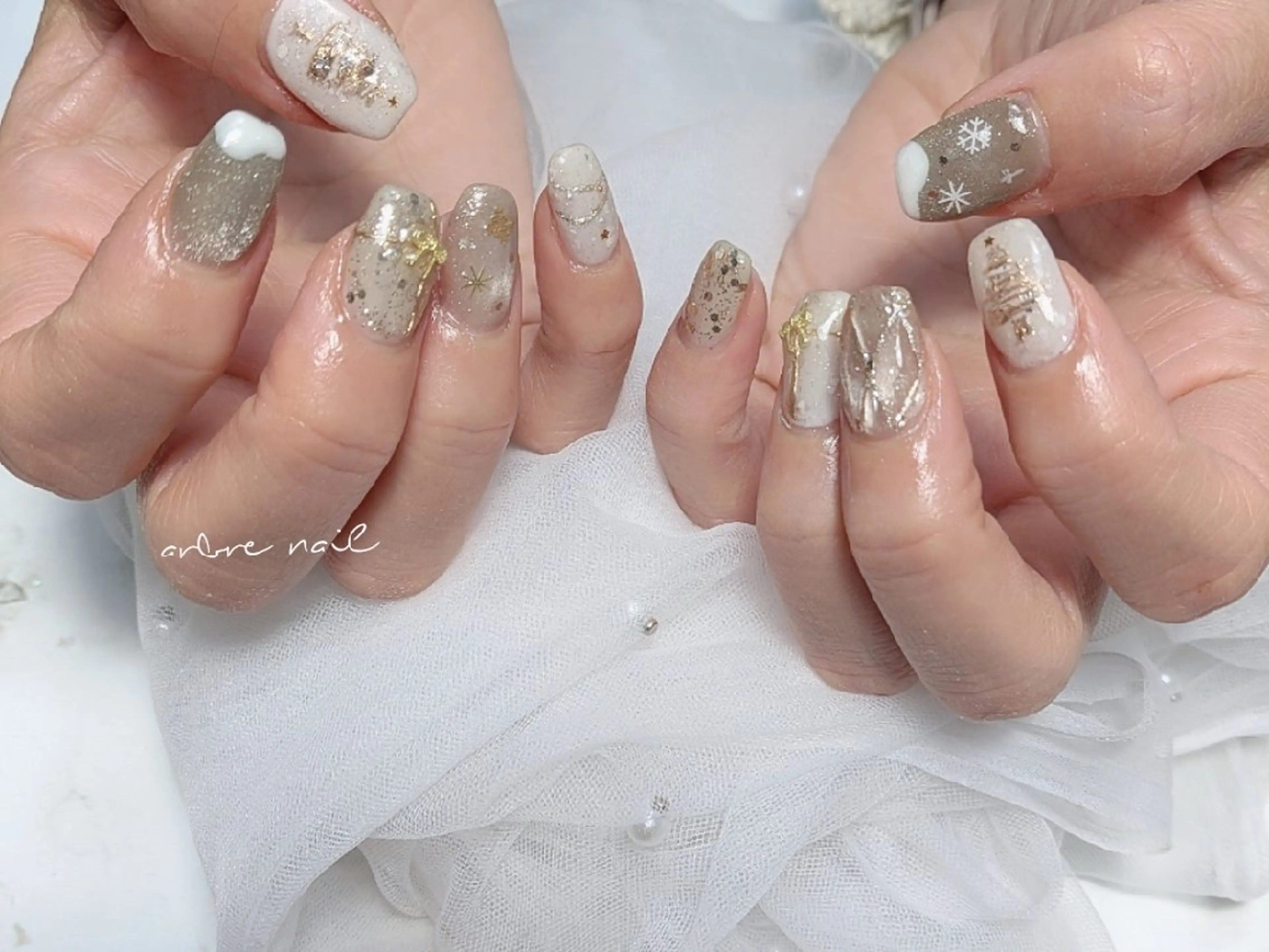 ネイル *arbre nail*.アーブルネイル所属・✯.。 arbre nail 。✯.のネイルデザイン