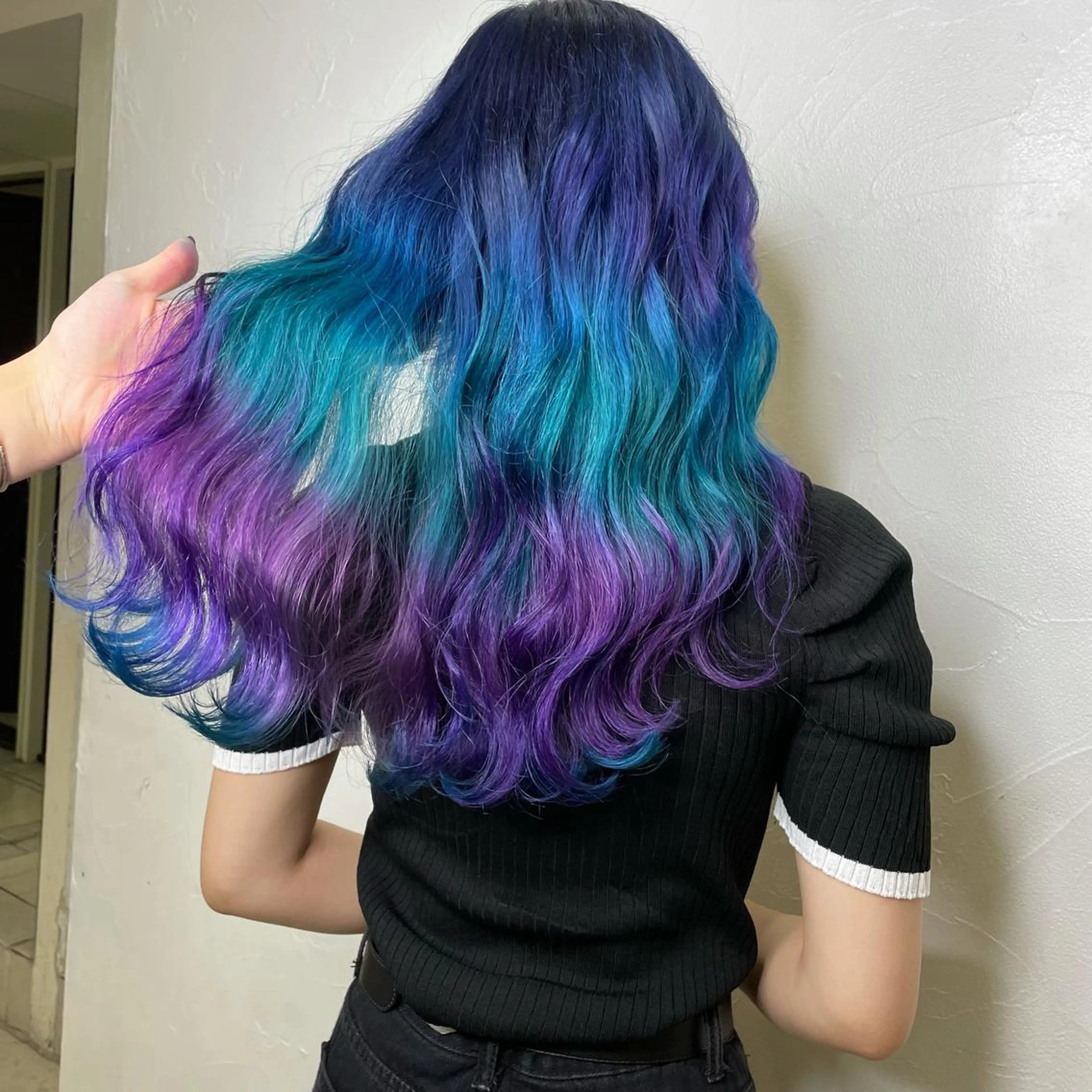 【毛先に彩りを🌟】グラデーションカラー🌈の写真