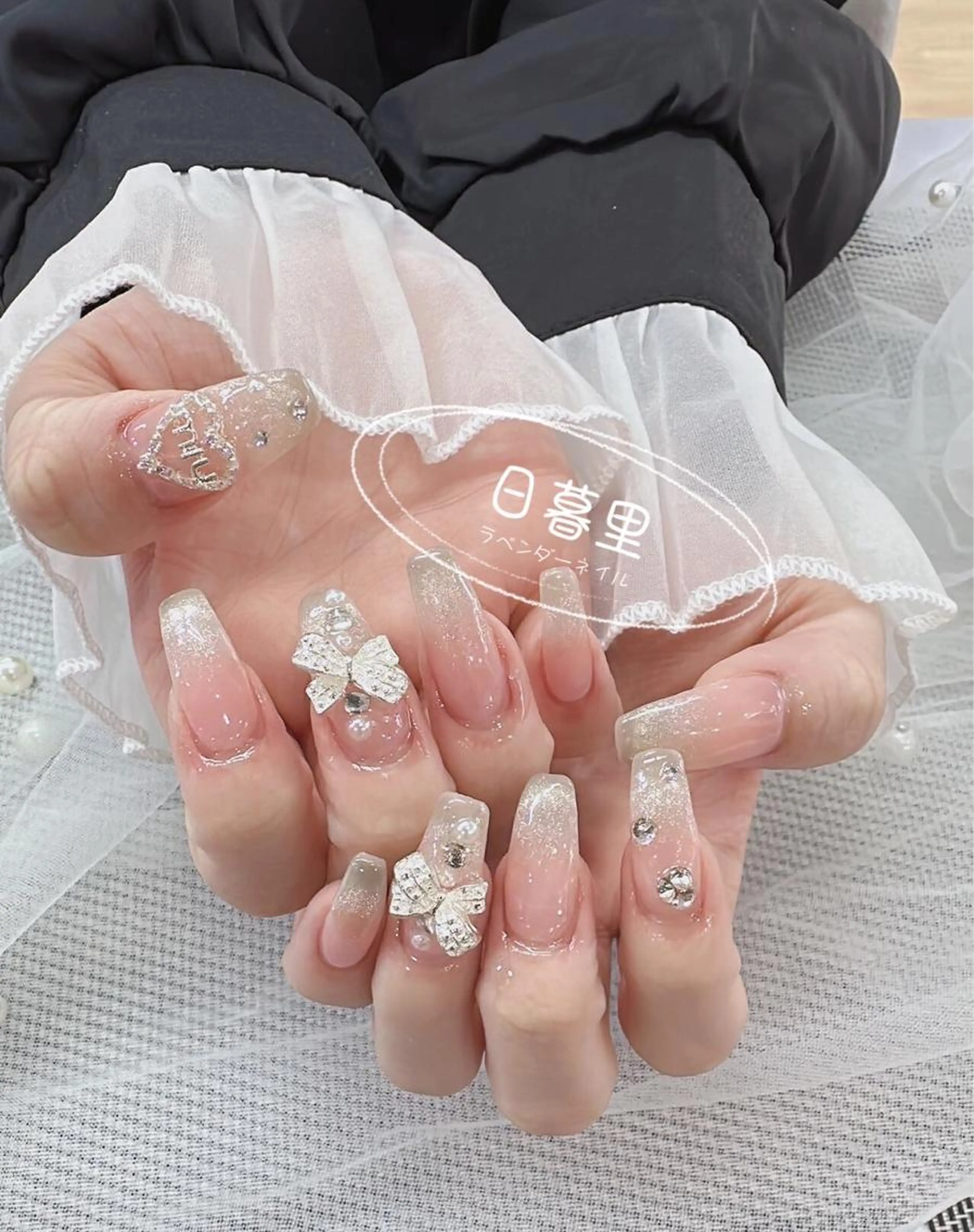 💅Hand つけ放題【ソフトオフ無料🦋6本つけ放题】持ち込みデザインOK ¥6,980の写真
