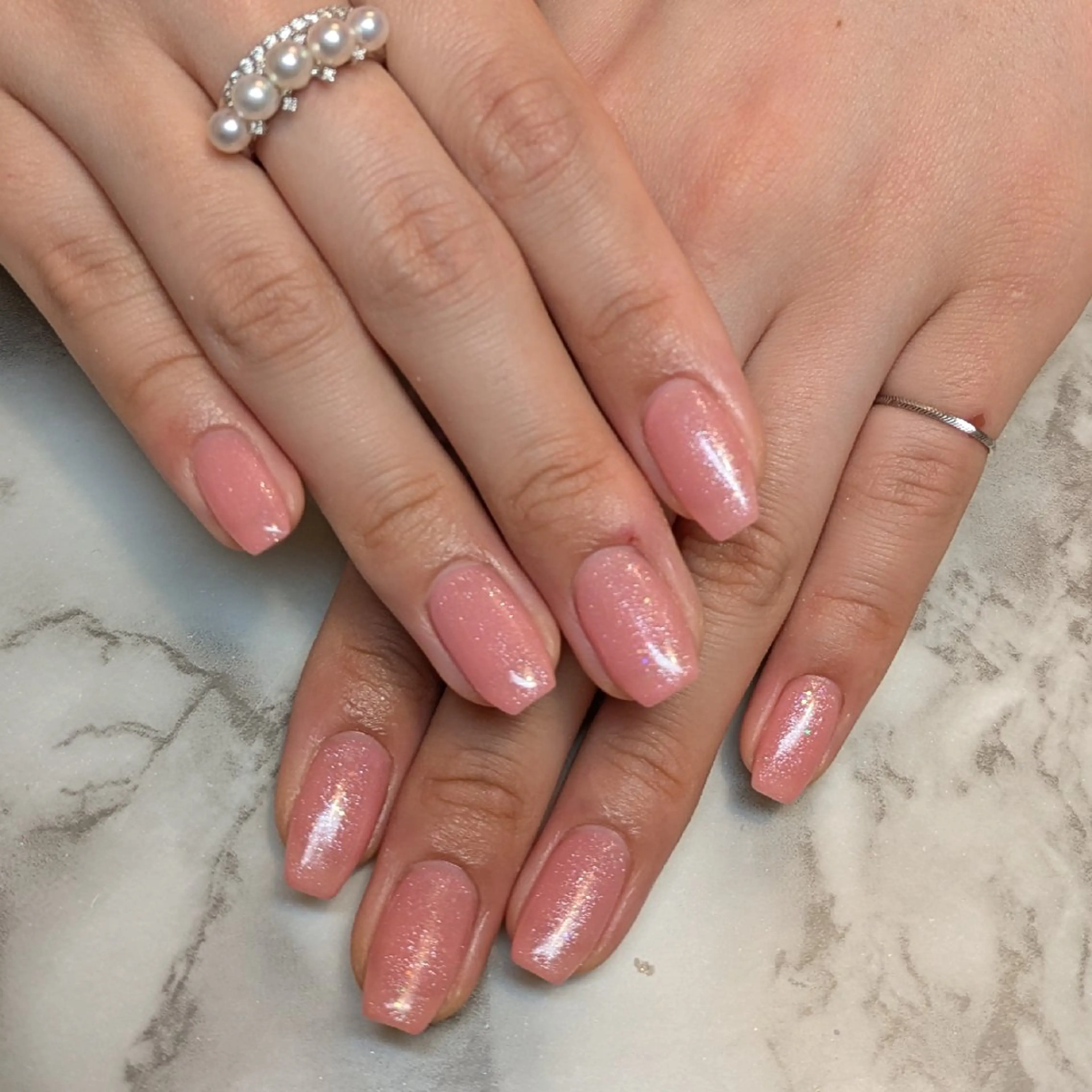 ネイル ワンカラーネイル ジェヌインネイル 河内のネイルデザイン