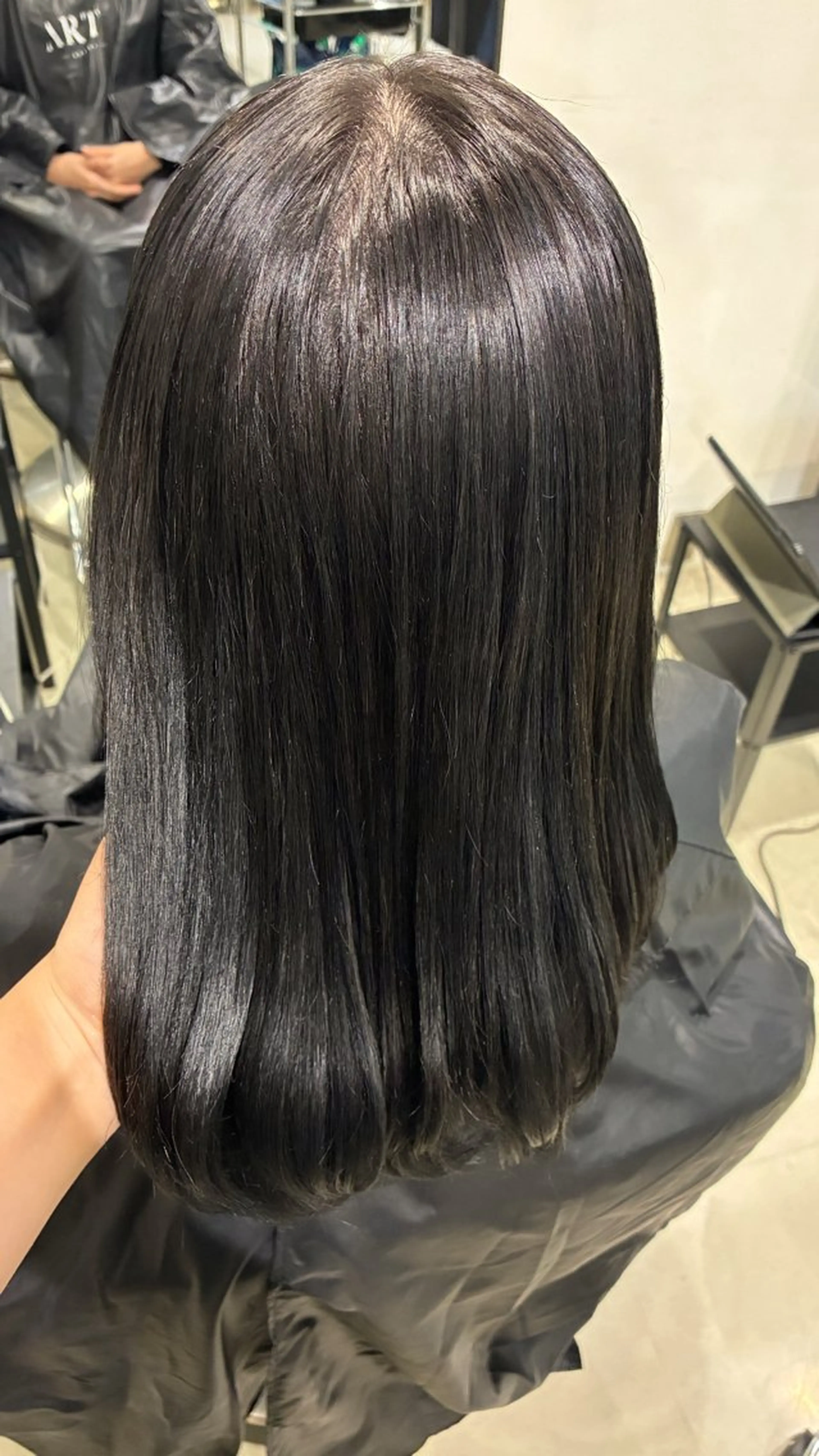 セミロング カラー ヘアアレンジ 🦋似合わせカラー 艶髪🦋Rinaのヘアスタイル