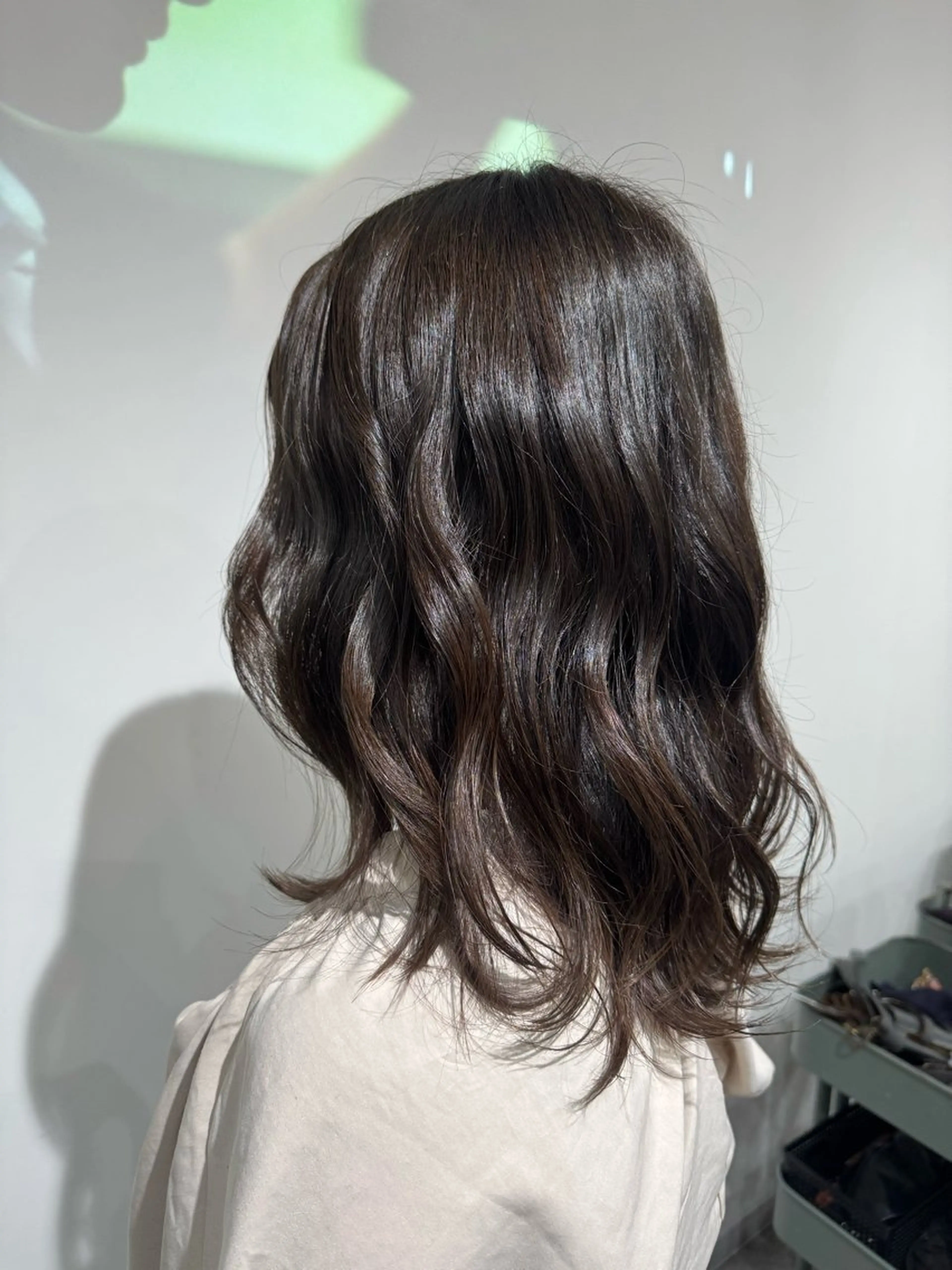 ミディアム #ブリーチカラー Yuikaのヘアスタイル