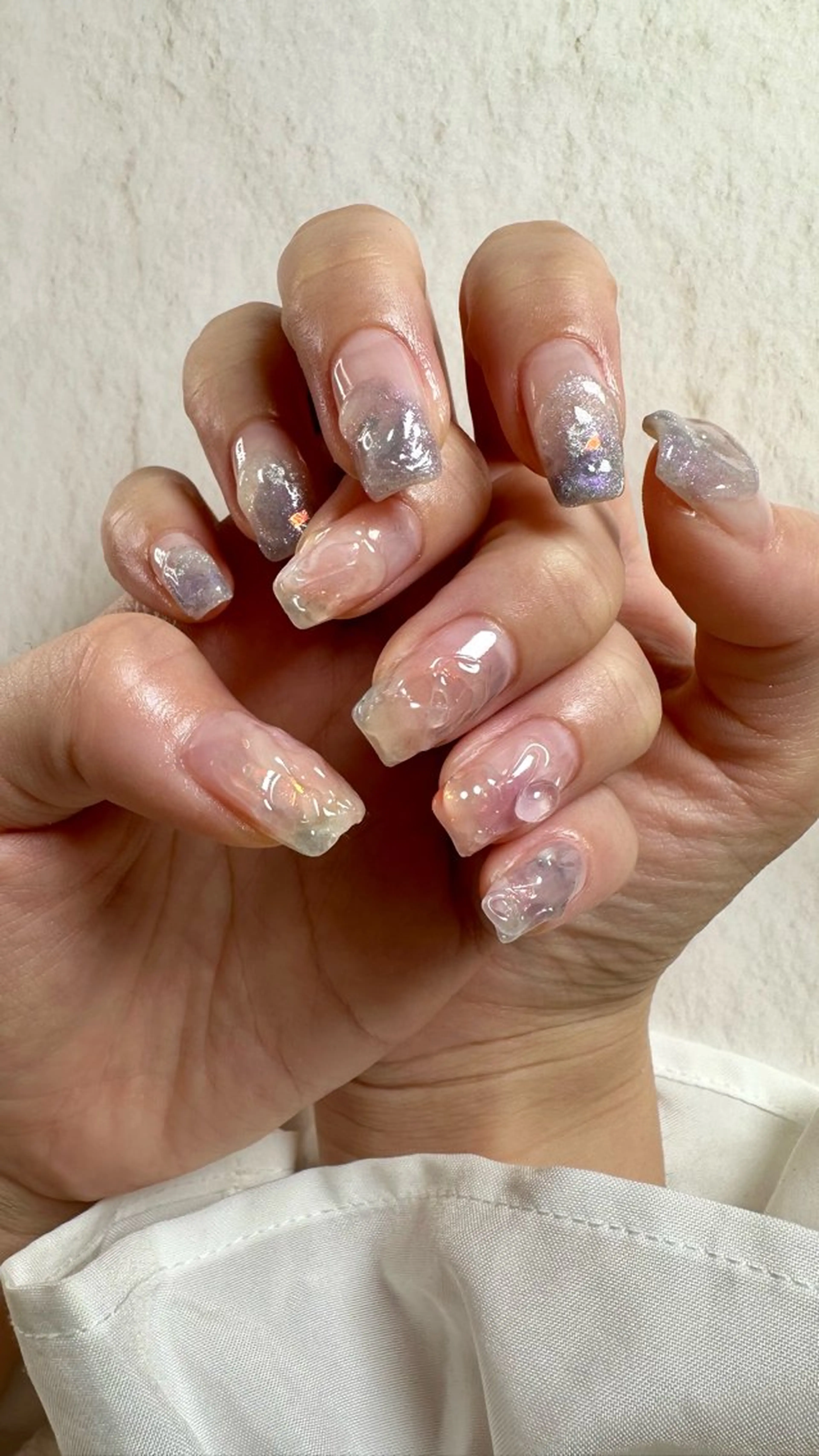 ネイル ニュアンスネイル ハンドネイル ハンドケア Atelier Ariのネイルデザイン