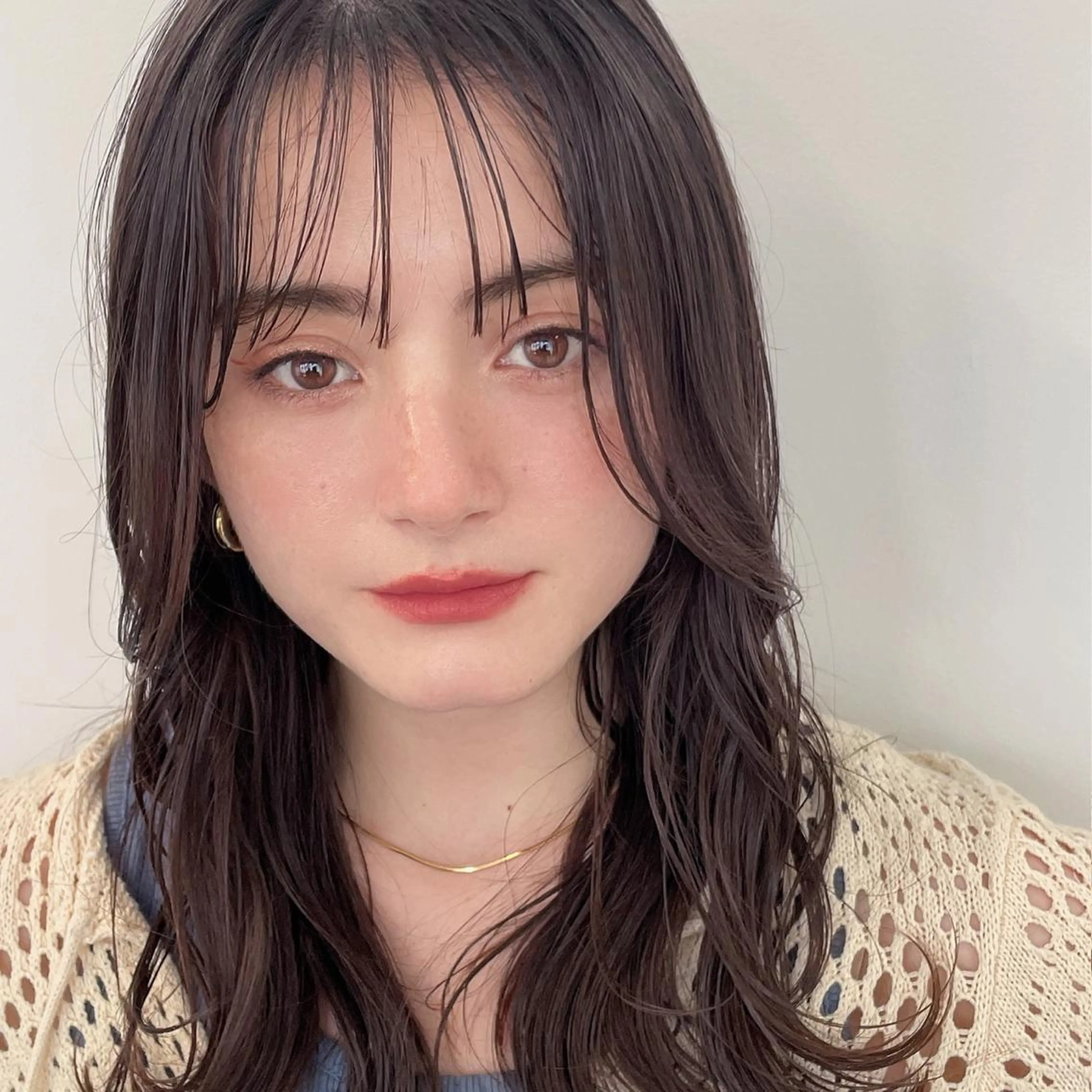 ロング カラー 梅田美容室 山崎海波のヘアスタイル