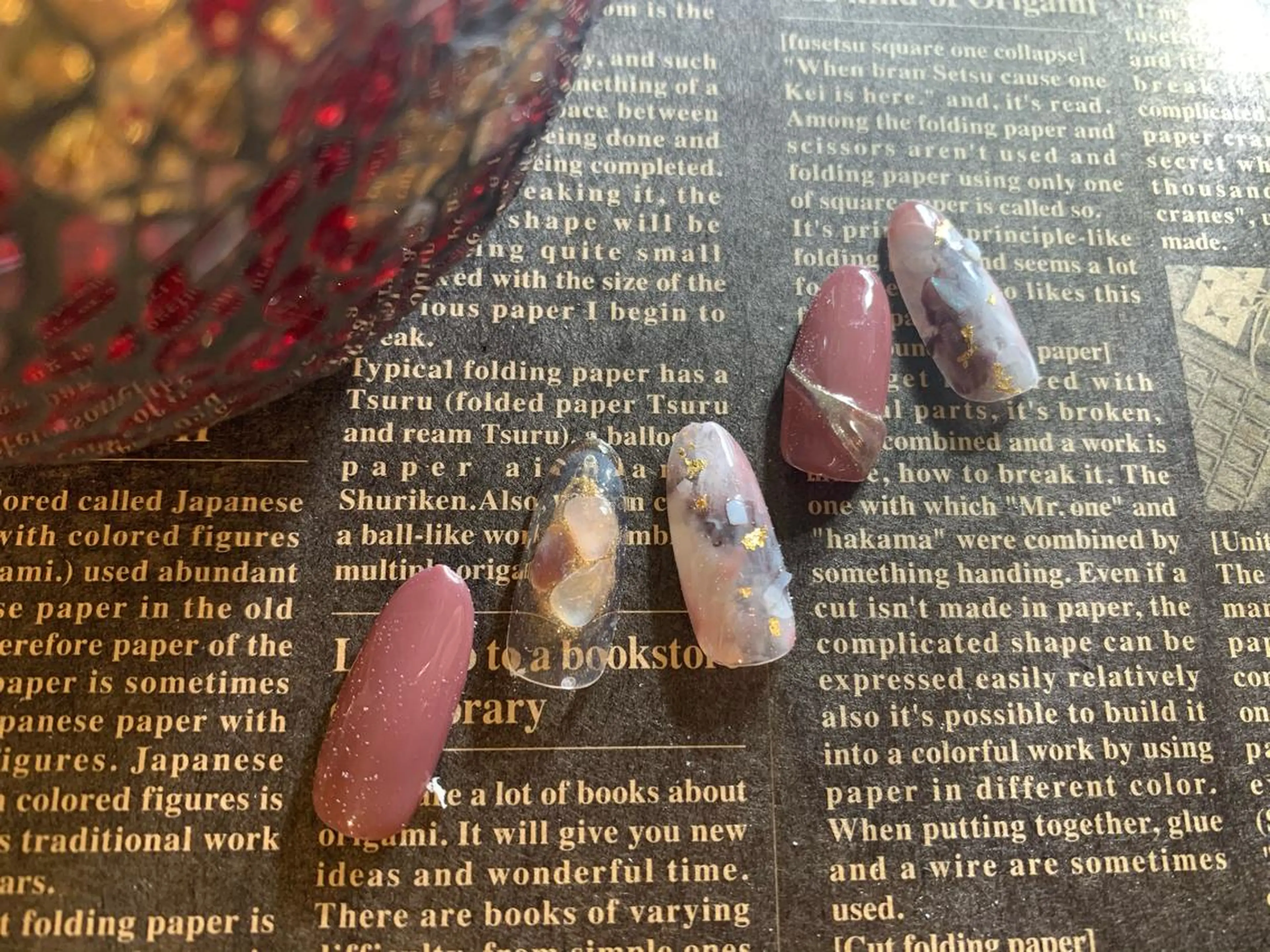 ネイル ハンドネイル imymemine所属・渡邊 束紗のネイルデザイン