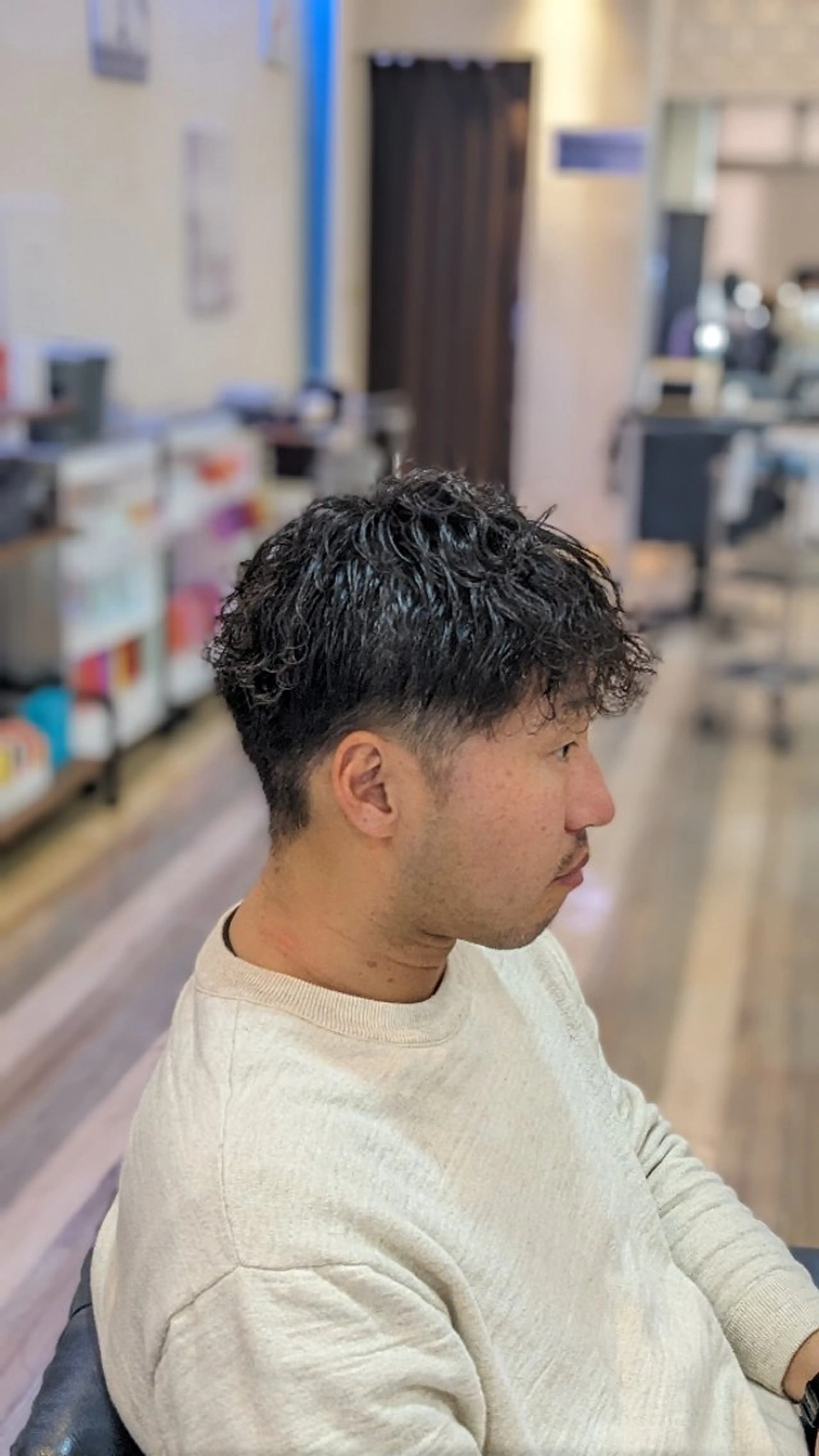 メンズ パーマ カット パーマ Russo(ルッソ)所属・こにし/蒲生四丁目 /髪質改善/スパのヘアスタイル