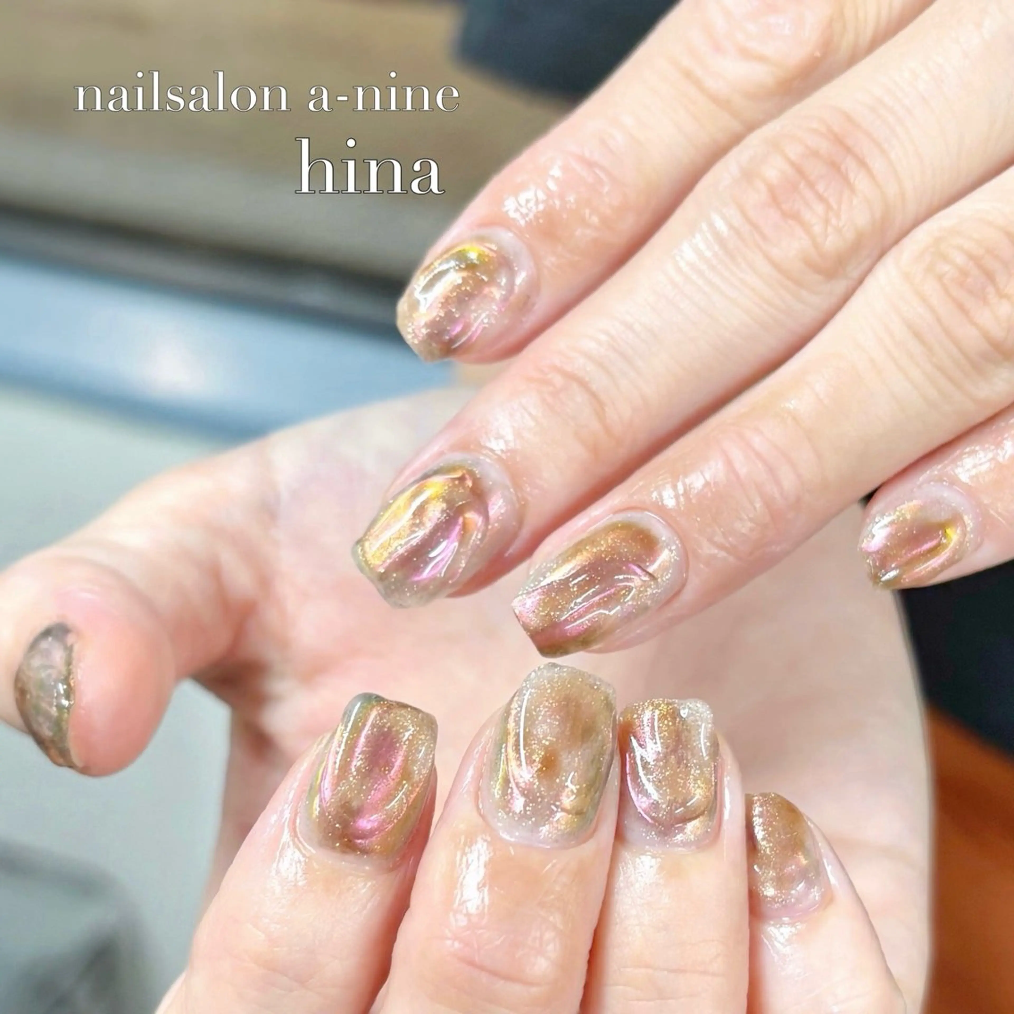 ネイル ネイルサロンエーナイン本店所属・【モデル募集中】 hina🌼のネイルデザイン