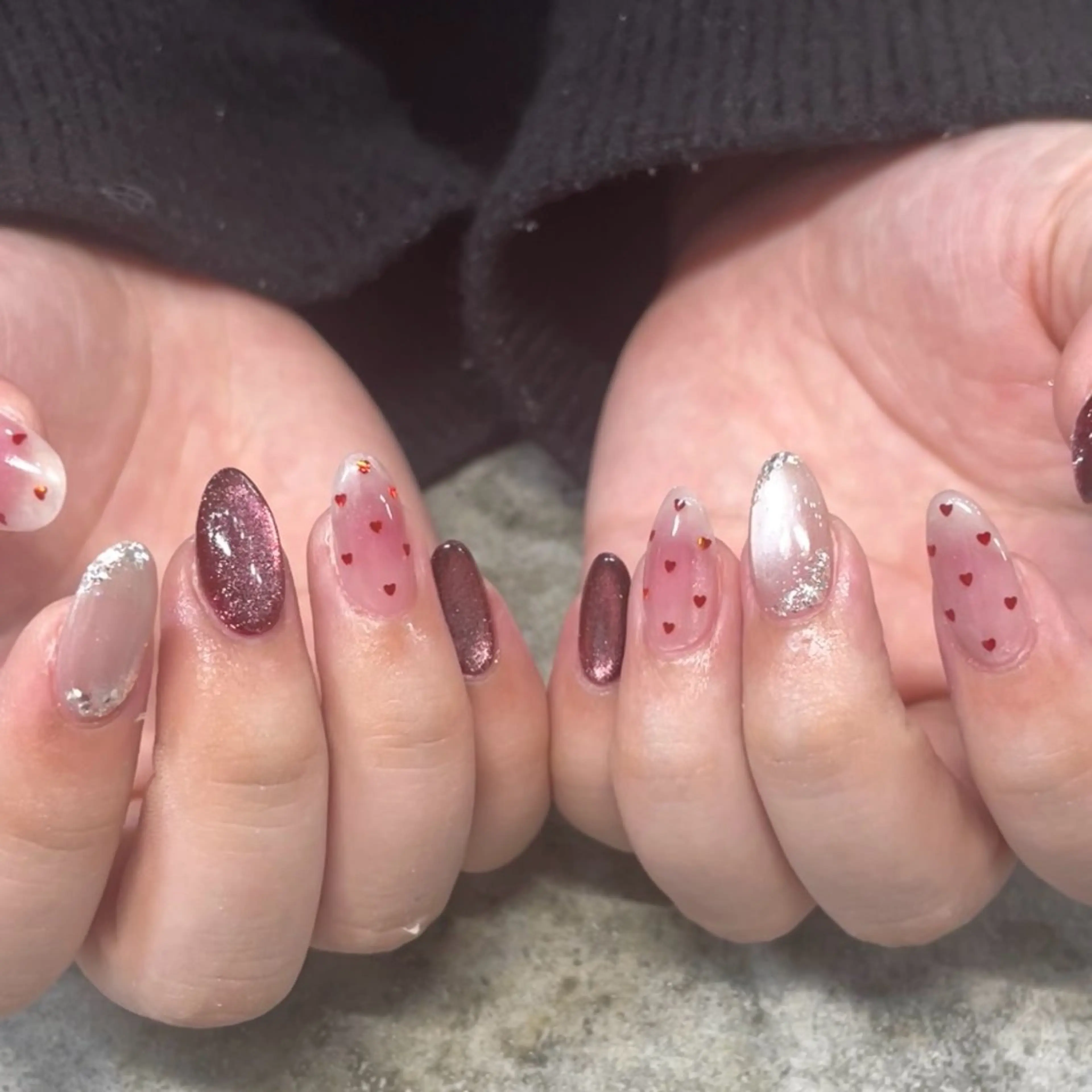 ネイル 🎀mahiro🎀 ワンホンネイルのネイルデザイン