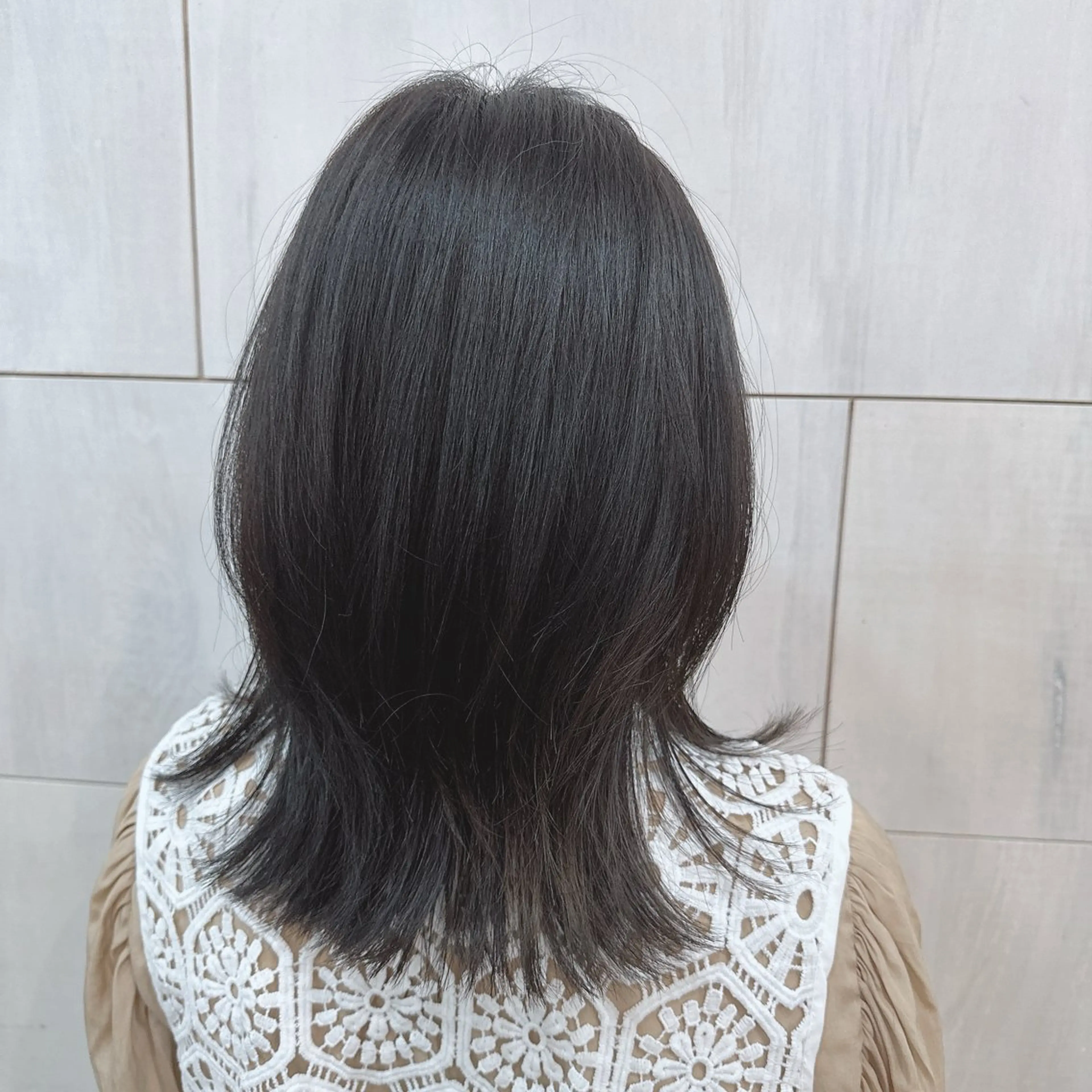 ミディアム くびれヘア レイヤーカット カット 🎀ITSUKI暖色 カラー/レイヤー🎀のヘアスタイル