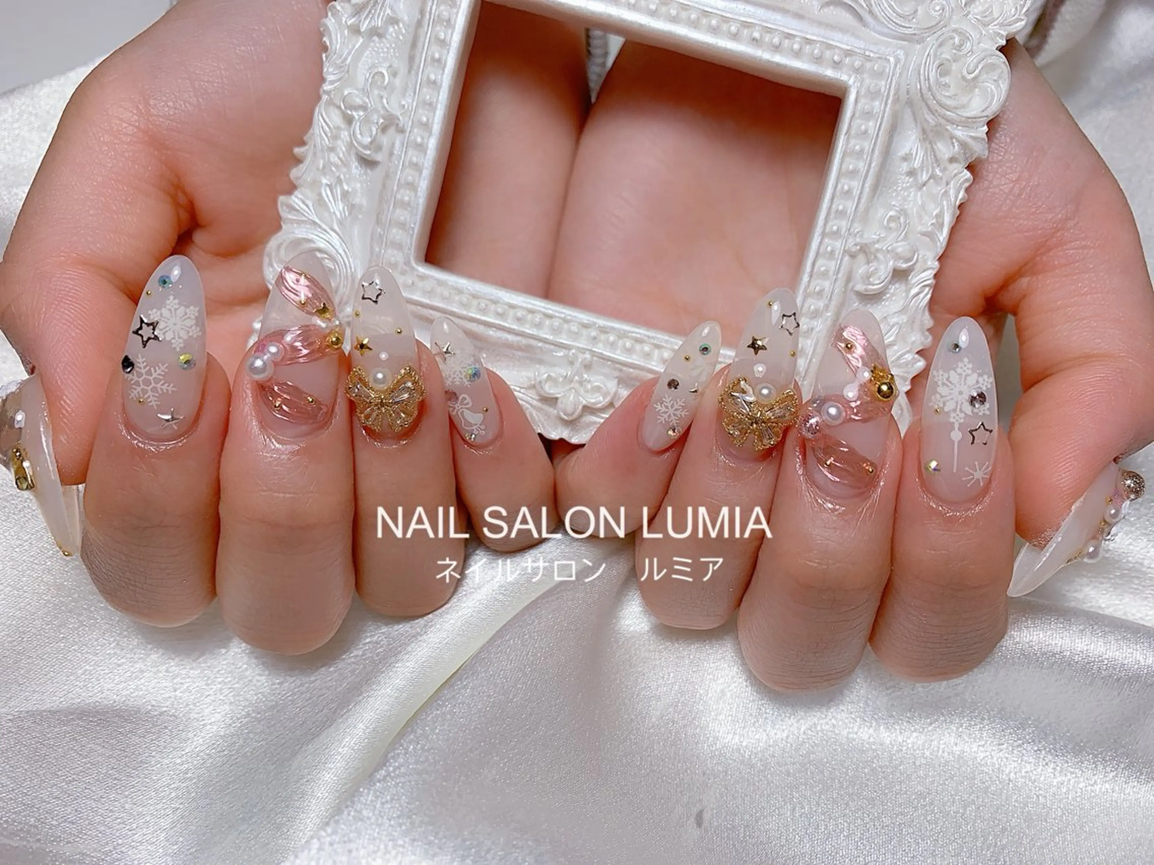 ネイル ハンドネイル ネイルサロン ルミア Lumia 店長のネイルデザイン