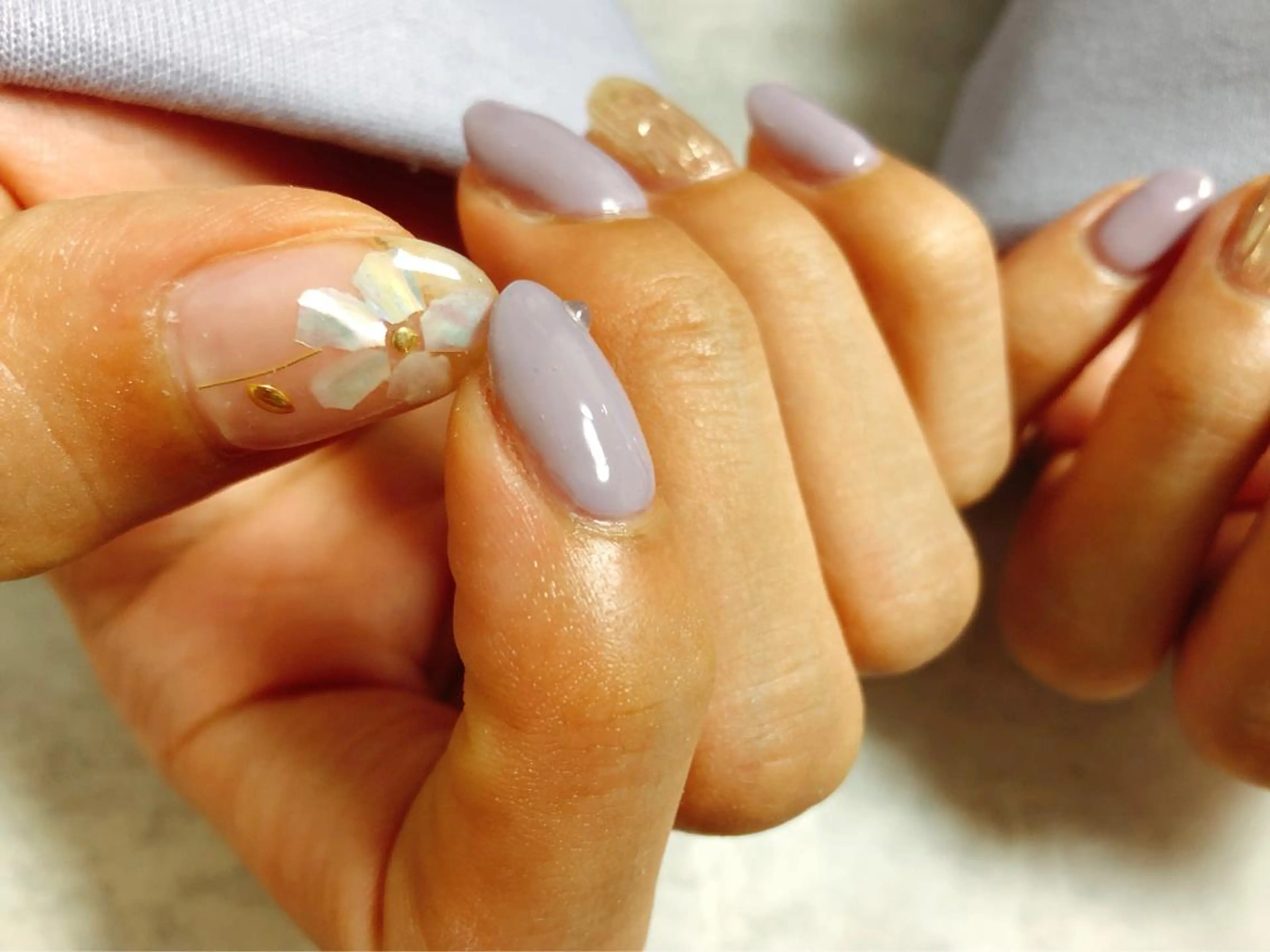 ネイル 春ネイル kiki nail 二子玉川のネイルデザイン