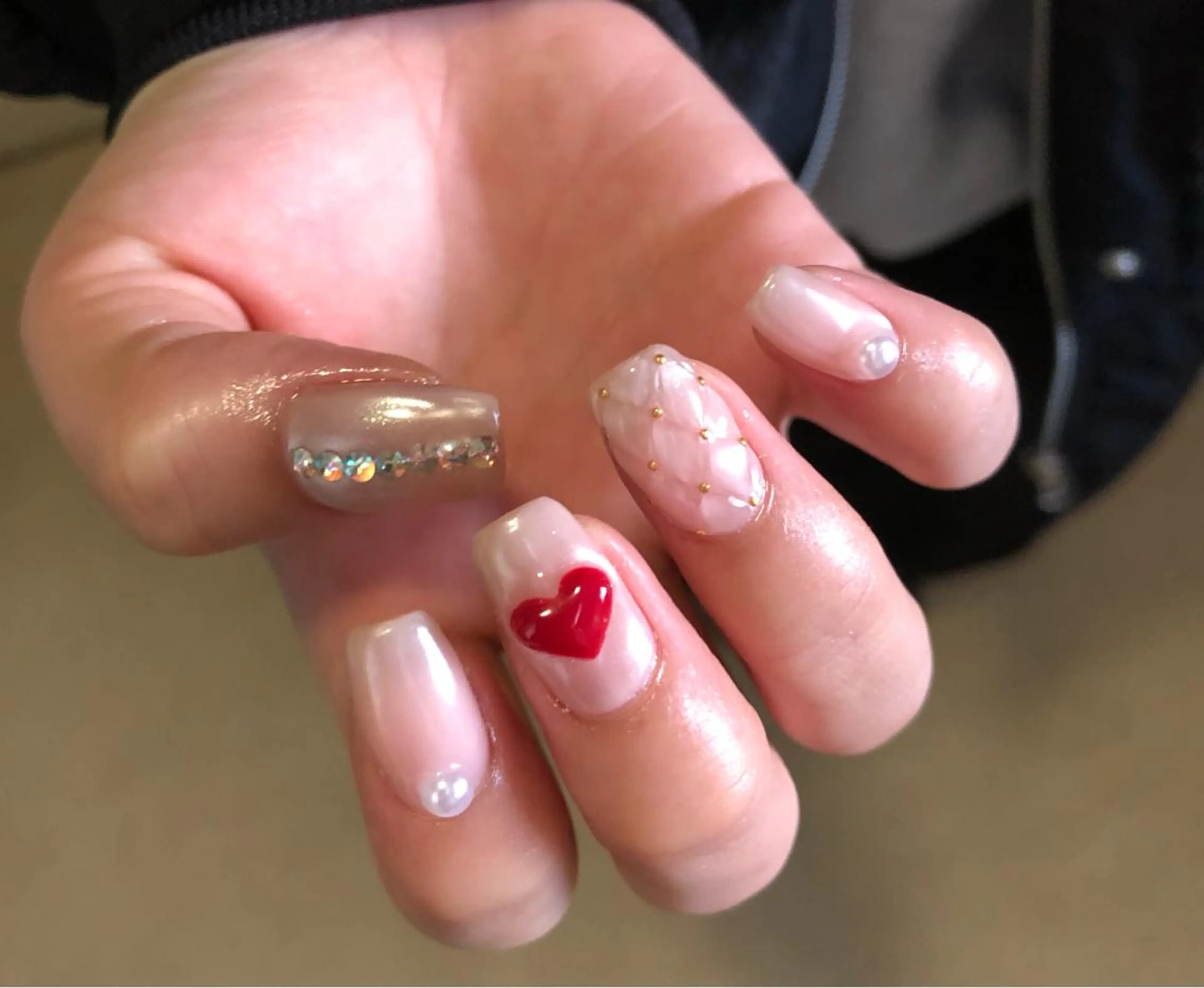 ネイル ハンドネイル パラあり！フィルイン 推しネイル大歓迎！のネイルデザイン