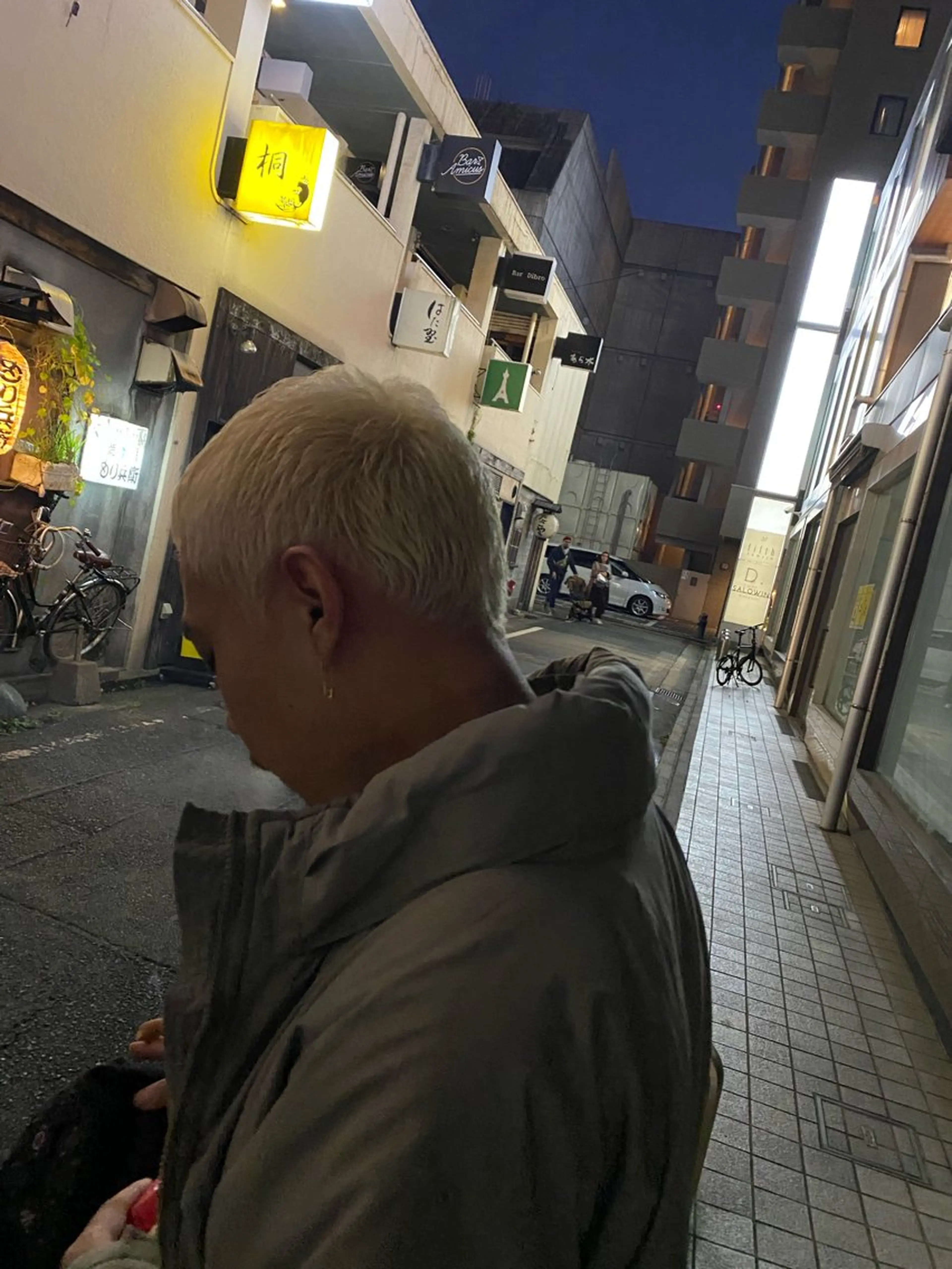 ショート カラー メンズ ヘアカラー トリートメント 吉武 茂暉のヘアスタイル