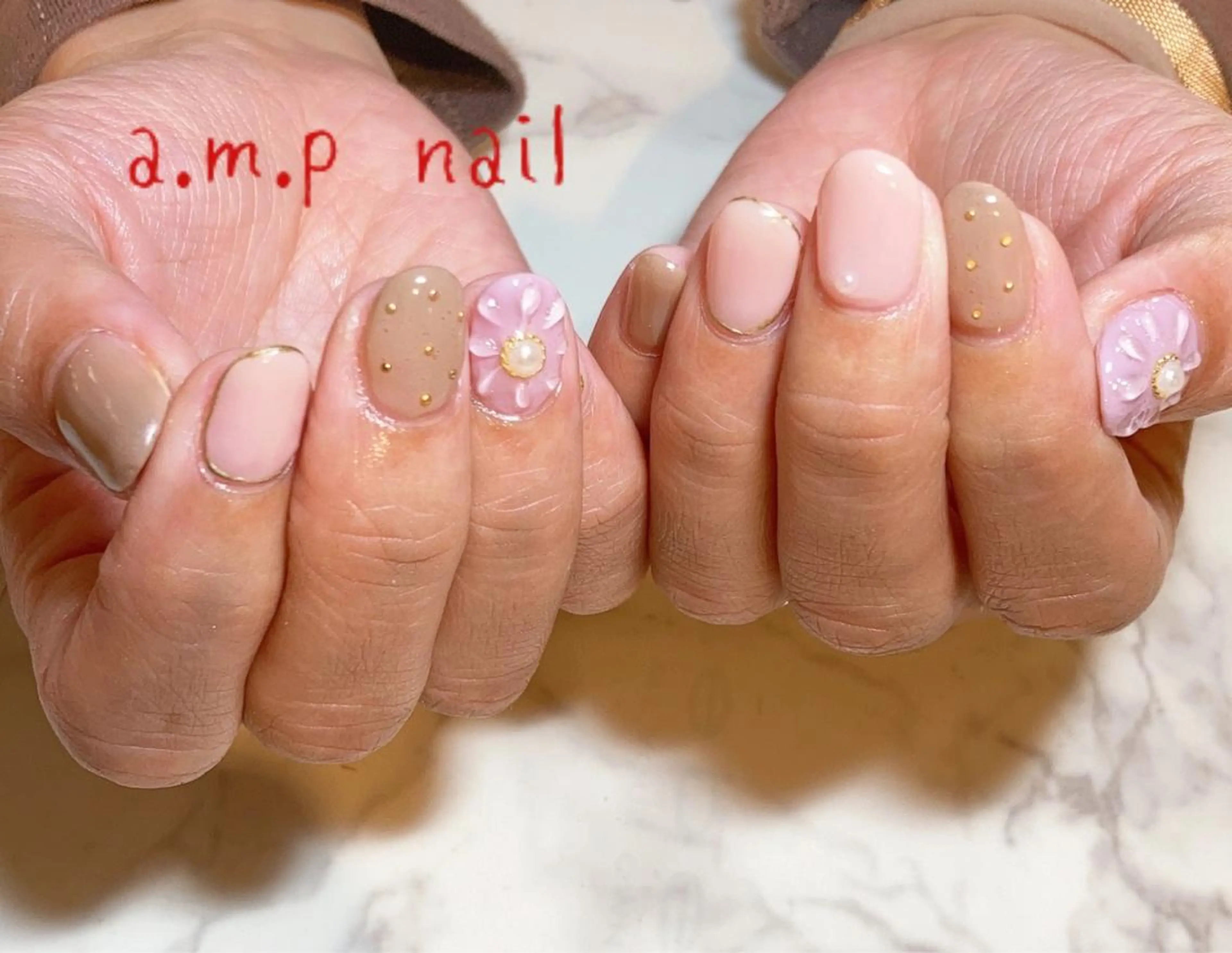ショート a.m.p nail所属・高山 奈津美のネイルデザイン