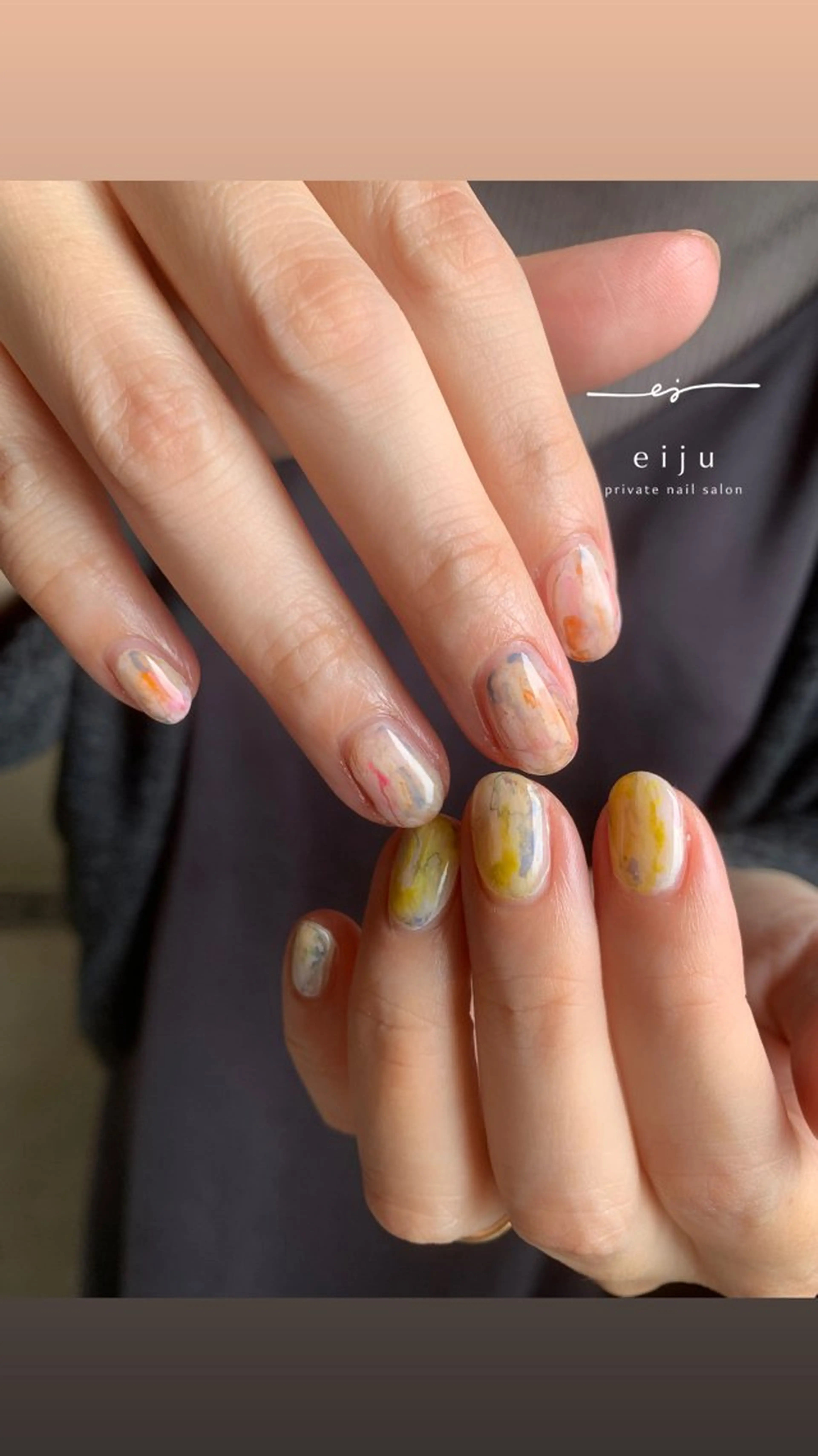 ネイル ハンドネイル eiju .のネイルデザイン